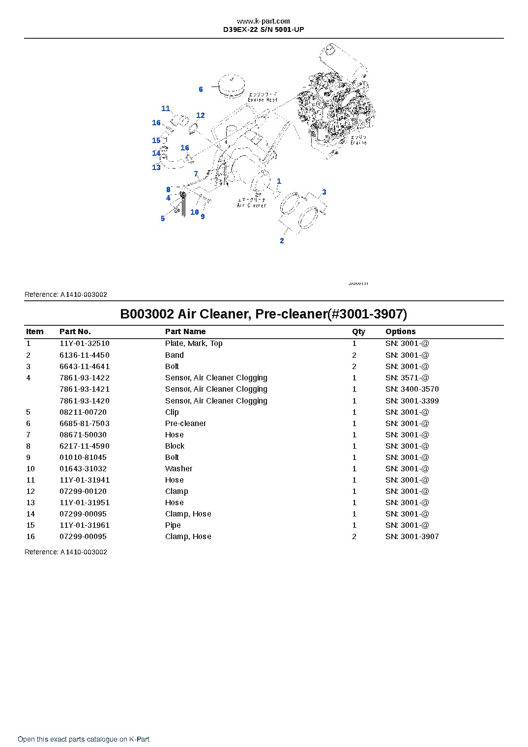 D39EX-22 S/N 5001-UP – sample page 6 D39EX-22 S/N 5001-UP – sample page 6