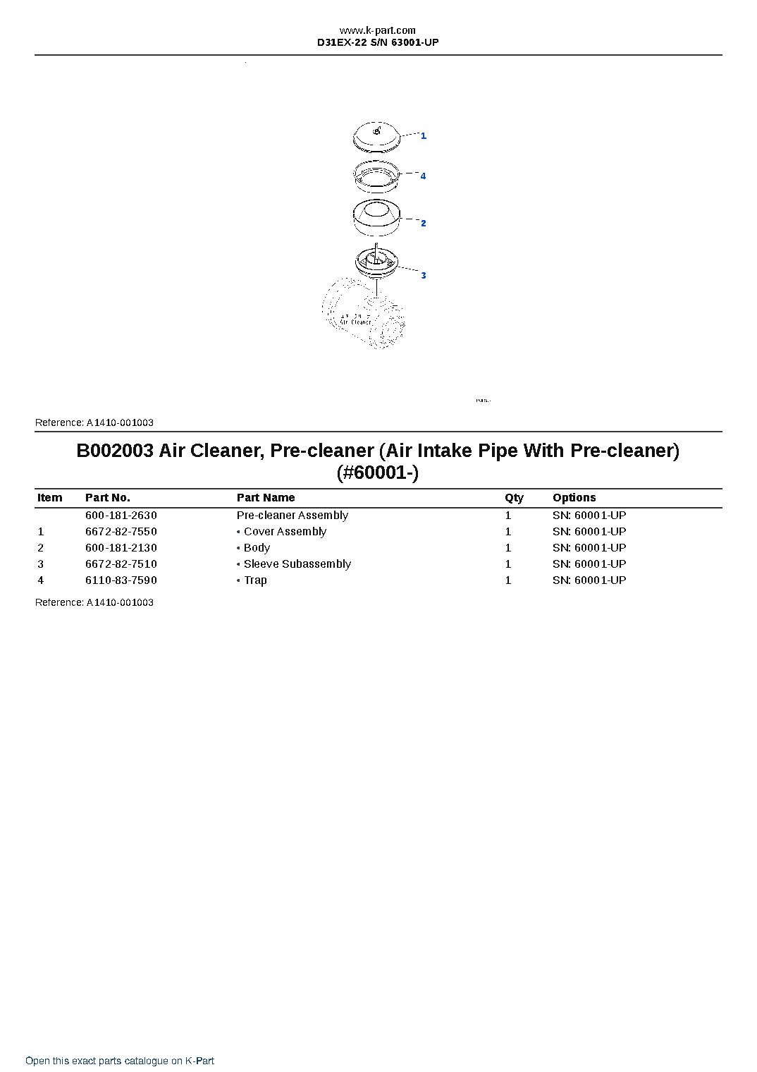 D31EX-22 S/N 63001-UP – sample page 4 D31EX-22 S/N 63001-UP – sample page 4