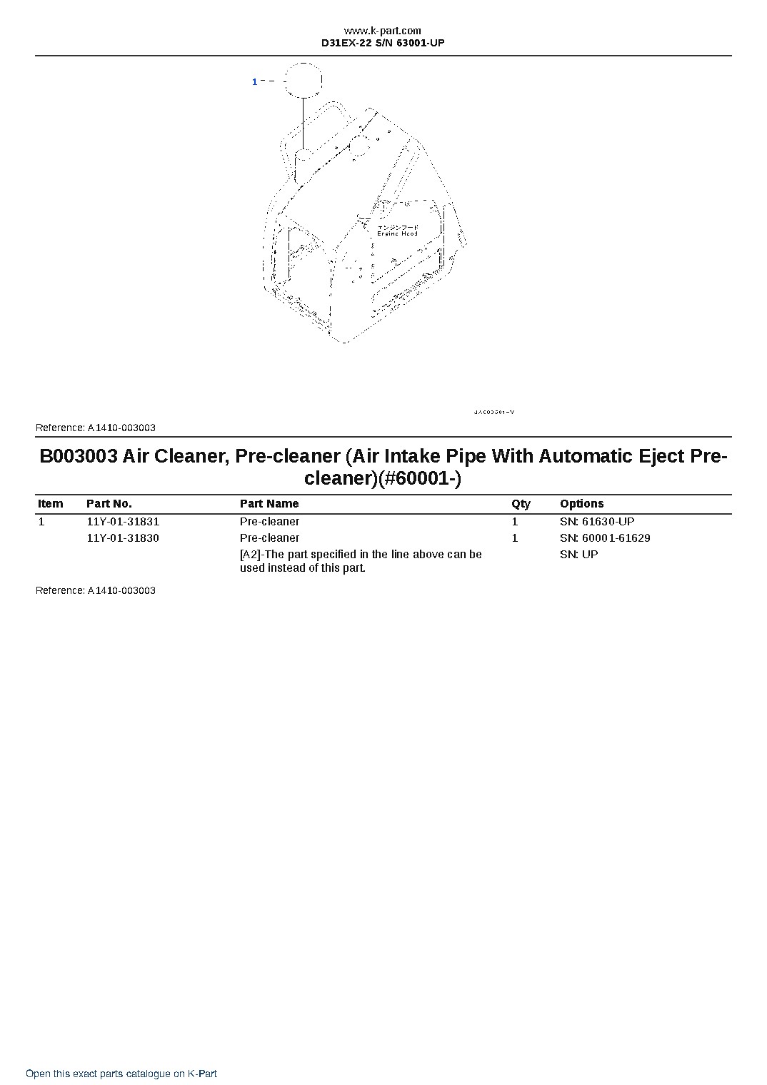 D31EX-22 S/N 63001-UP – sample page 8 D31EX-22 S/N 63001-UP – sample page 8