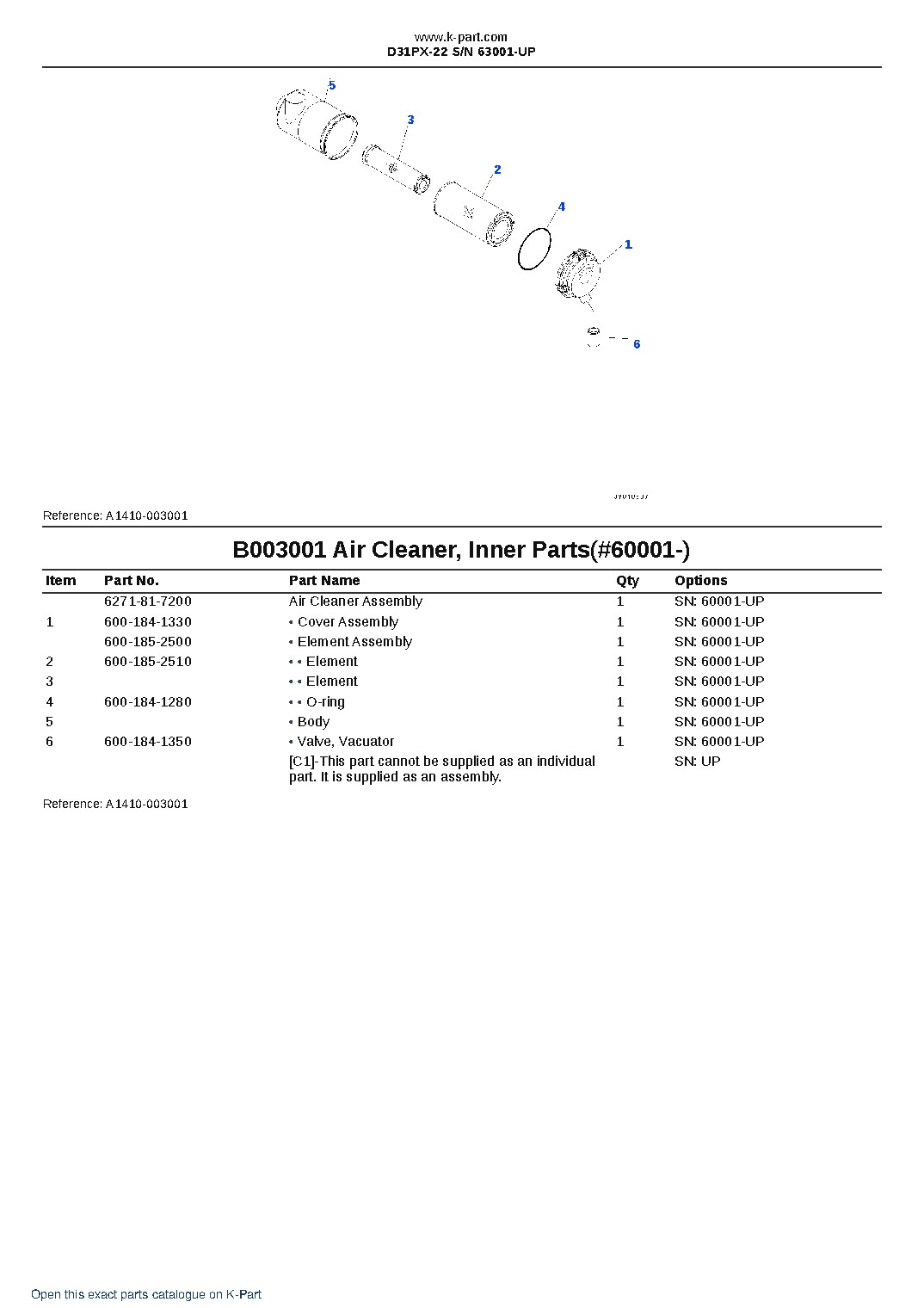 D31PX-22 S/N 63001-UP – sample page 6