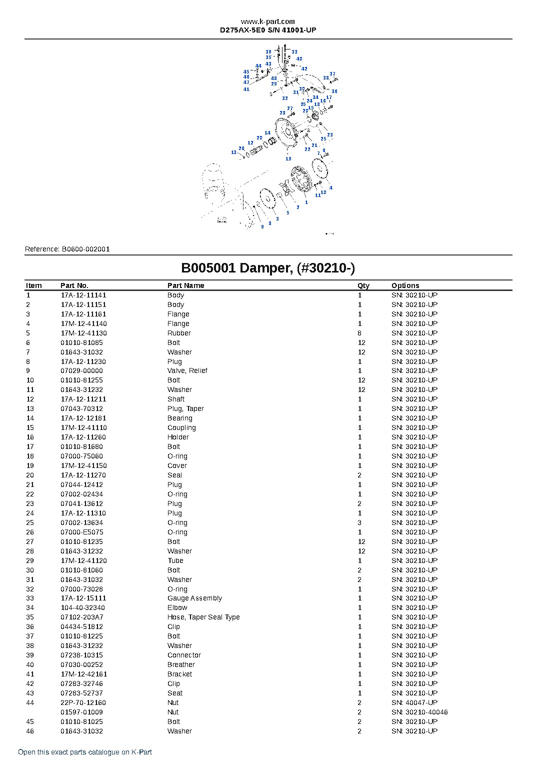 D275AX-5E0 S/N 41001-UP – sample page 7