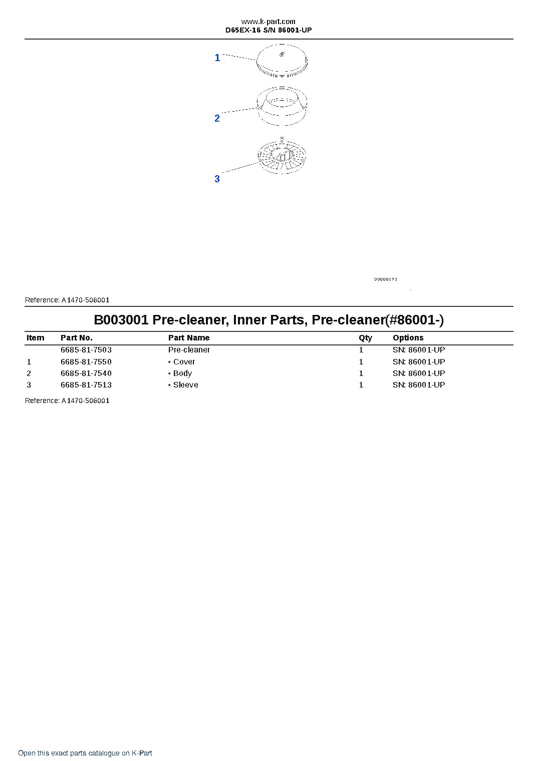 D65EX-16 S/N 86001-UP – sample page 5 D65EX-16 S/N 86001-UP – sample page 5