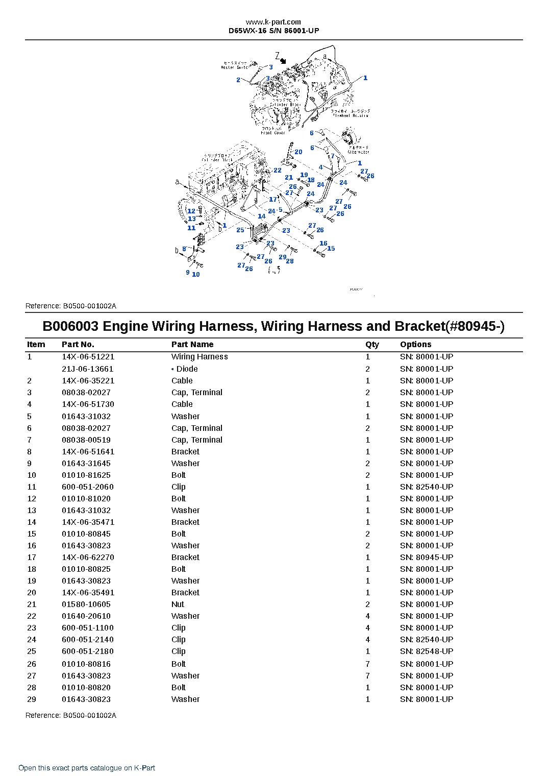 D65WX-16 S/N 86001-UP – sample page 10 D65WX-16 S/N 86001-UP – sample page 10
