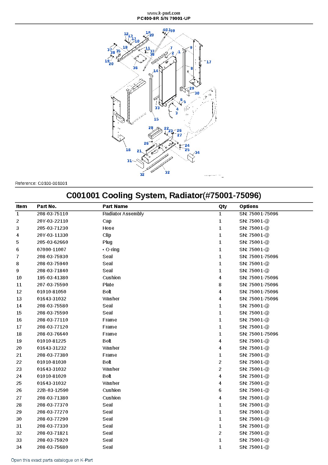 PC400-8R S/N 79001-UP – sample page 5 PC400-8R S/N 79001-UP – sample page 5