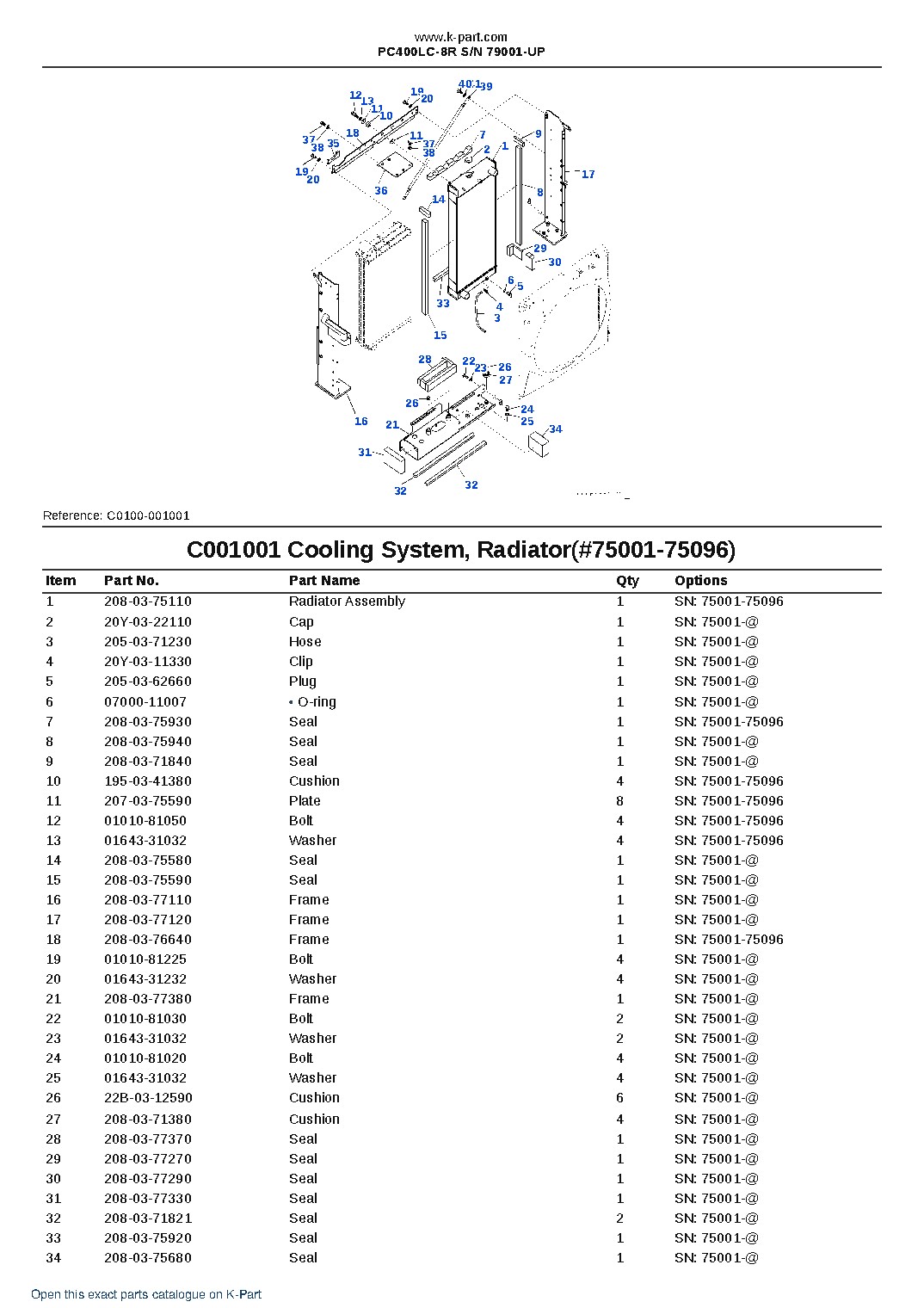 PC400LC-8R S/N 79001-UP – sample page 5 PC400LC-8R S/N 79001-UP – sample page 5