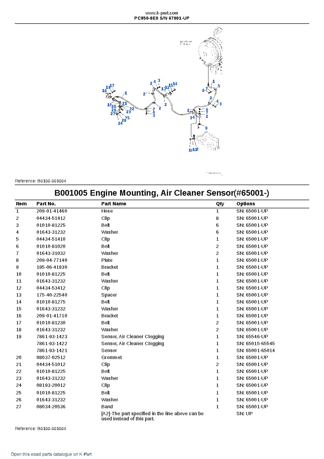 PC850-8E0 S/N 67001-UP – sample page 7 PC850-8E0 S/N 67001-UP – sample page 7