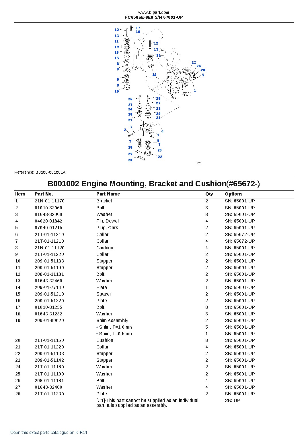 PC850SE-8E0 S/N 67001-UP – sample page 3 PC850SE-8E0 S/N 67001-UP – sample page 3