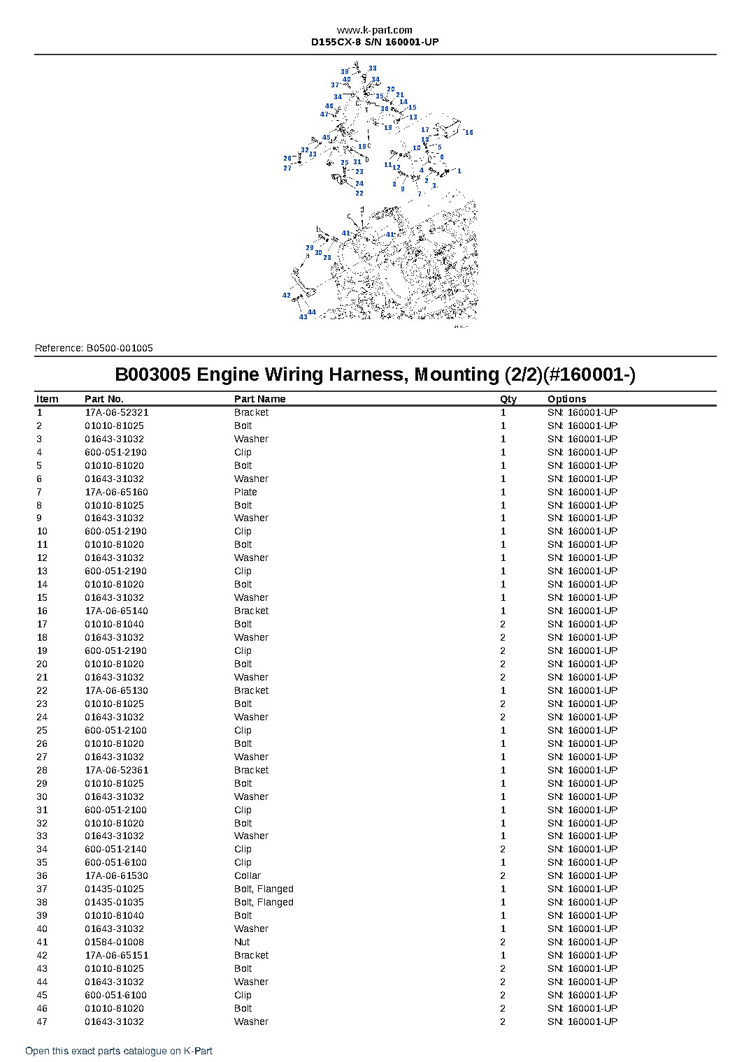 D155CX-8 S/N 160001-UP – sample page 10 D155CX-8 S/N 160001-UP – sample page 10