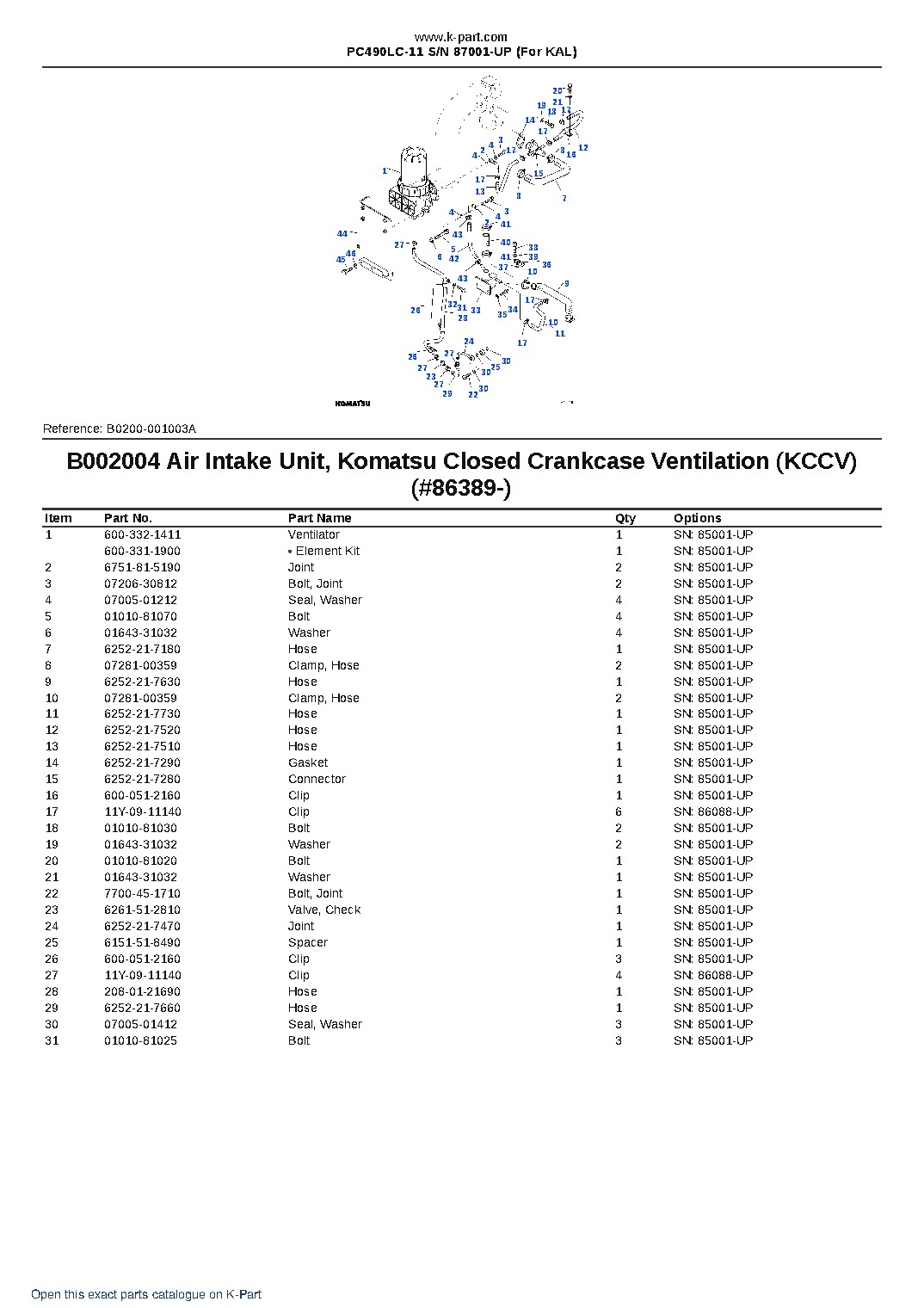 PC490LC-11 S/N 87001-UP (For KAL) – sample page 6