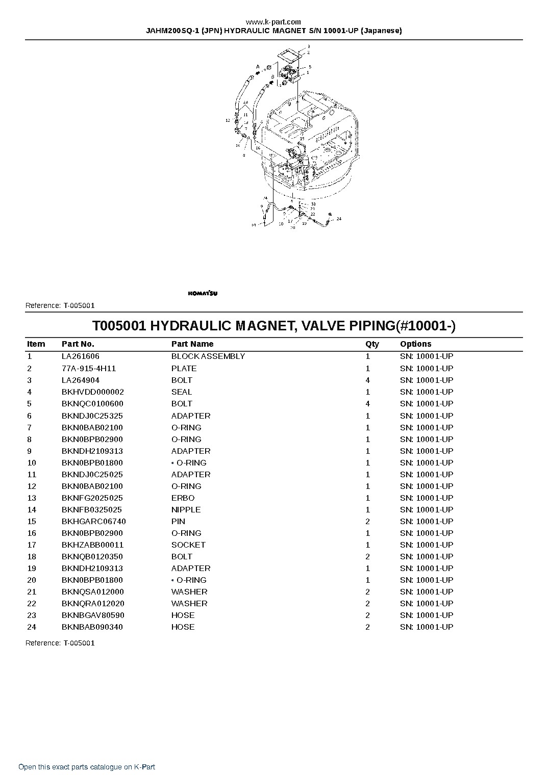 JAHM200SQ-1 (JPN) HYDRAULIC MAGNET S/N 10001-UP (Japanese) – sample page 6 JAHM200SQ-1 (JPN) HYDRAULIC MAGNET S/N 10001-UP (Japanese) – sample page 6