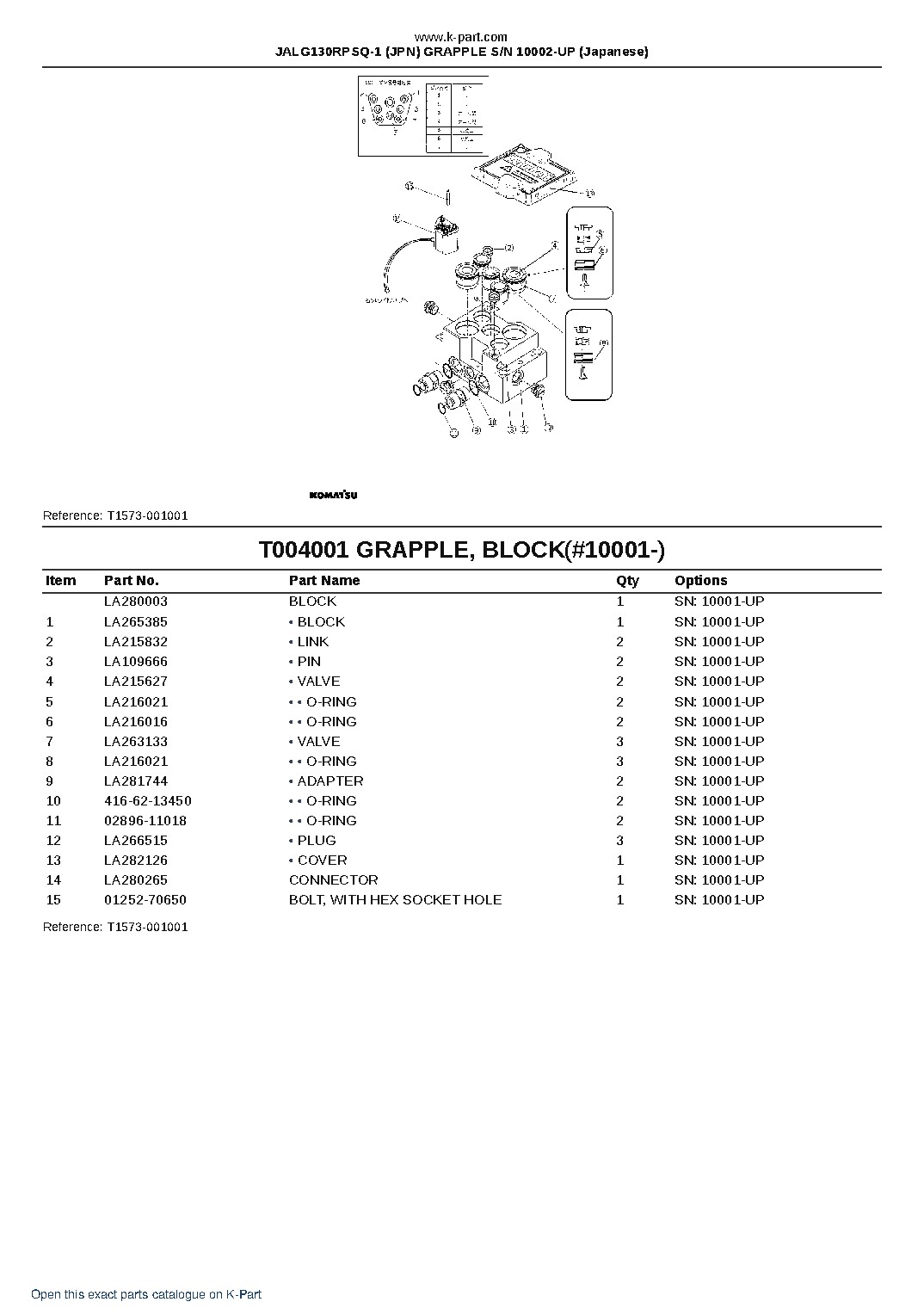 JALG130RPSQ-1 (JPN) GRAPPLE S/N 10002-UP (Japanese) – sample page 6 JALG130RPSQ-1 (JPN) GRAPPLE S/N 10002-UP (Japanese) – sample page 6
