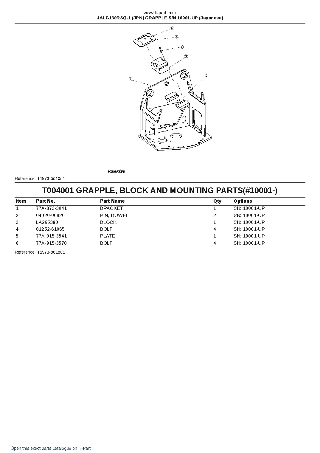 JALG130RSQ-1 (JPN) GRAPPLE S/N 10001-UP (Japanese) – sample page 6 JALG130RSQ-1 (JPN) GRAPPLE S/N 10001-UP (Japanese) – sample page 6