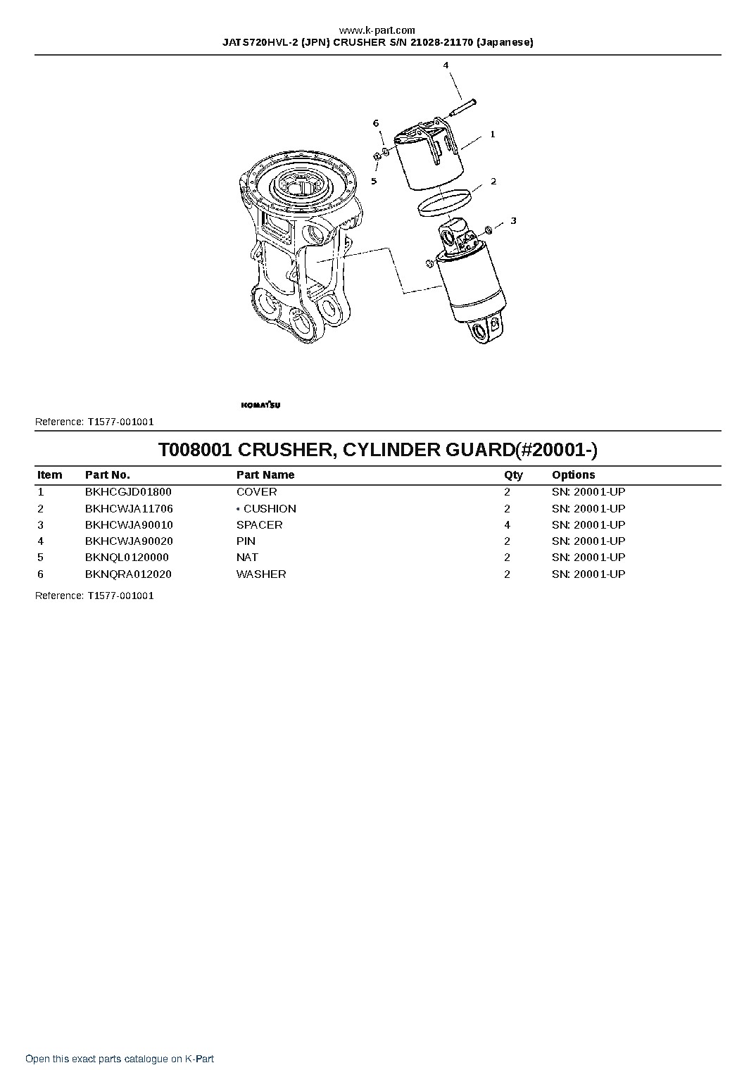 JATS720HVL-2 (JPN) CRUSHER S/N 21028-21170 (Japanese) – sample page 10