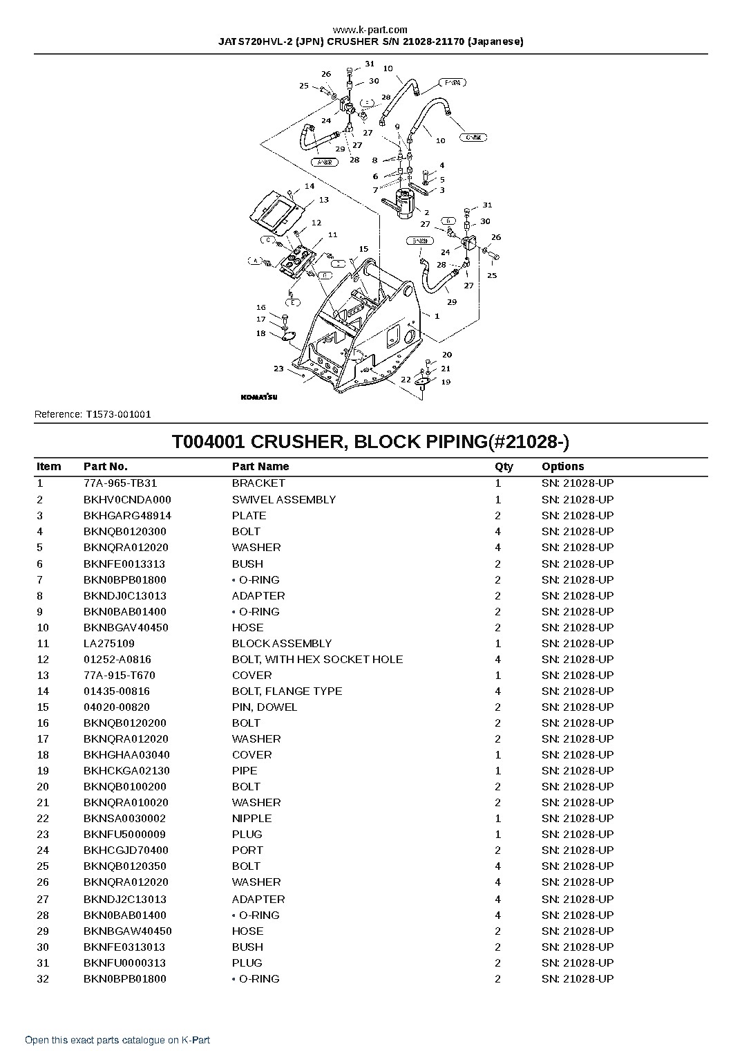 JATS720HVL-2 (JPN) CRUSHER S/N 21028-21170 (Japanese) – sample page 4