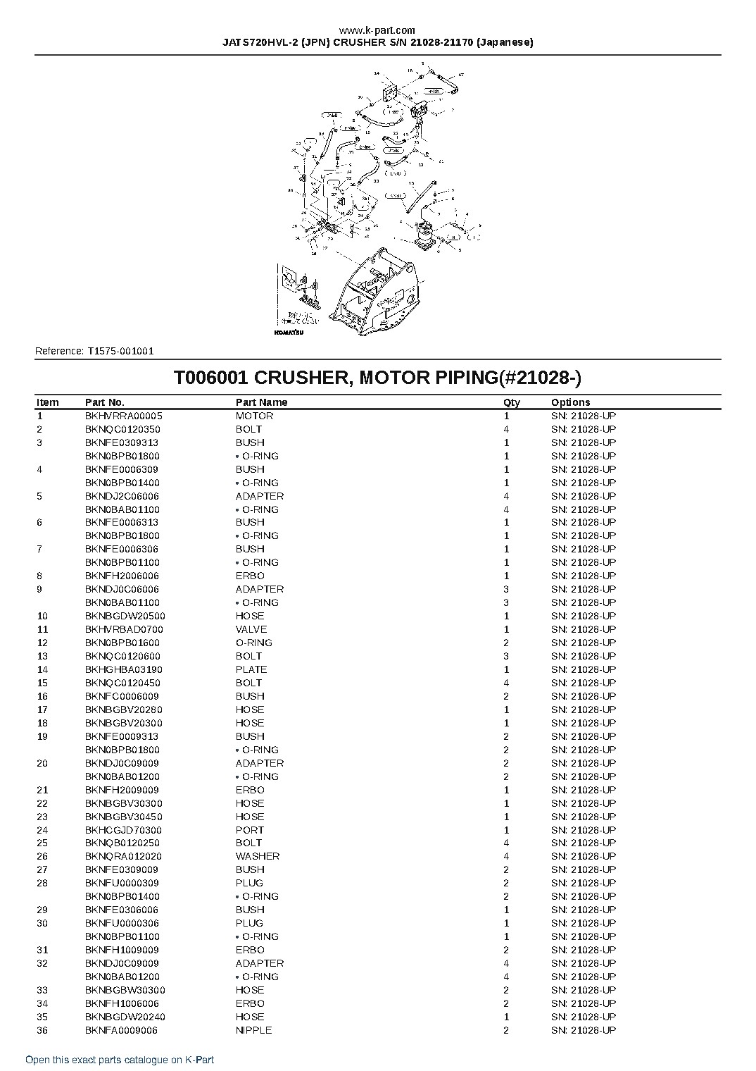 JATS720HVL-2 (JPN) CRUSHER S/N 21028-21170 (Japanese) – sample page 7