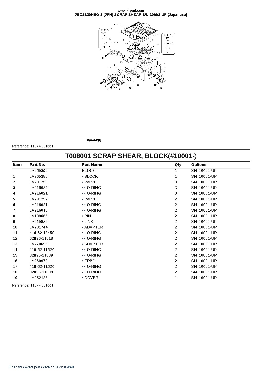 JBCS120HSQ-1 (JPN) SCRAP SHEAR S/N 10002-UP (Japanese) – sample page 10 JBCS120HSQ-1 (JPN) SCRAP SHEAR S/N 10002-UP (Japanese) – sample page 10