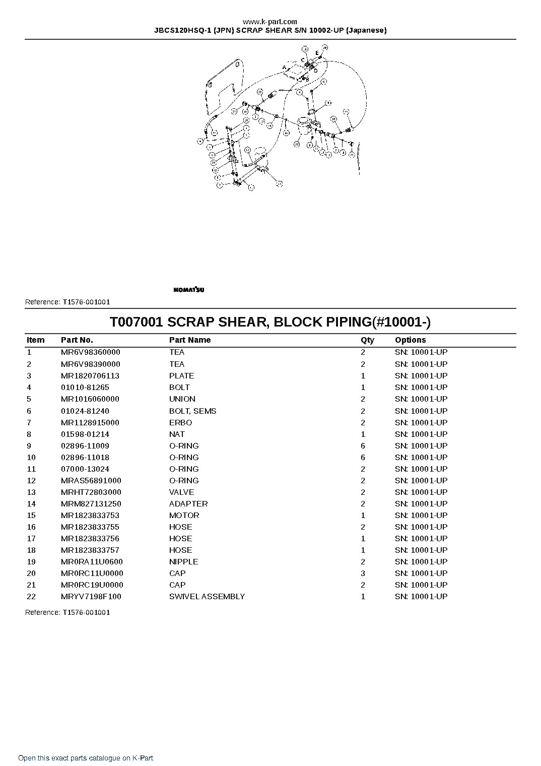 JBCS120HSQ-1 (JPN) SCRAP SHEAR S/N 10002-UP (Japanese) – sample page 9 JBCS120HSQ-1 (JPN) SCRAP SHEAR S/N 10002-UP (Japanese) – sample page 9