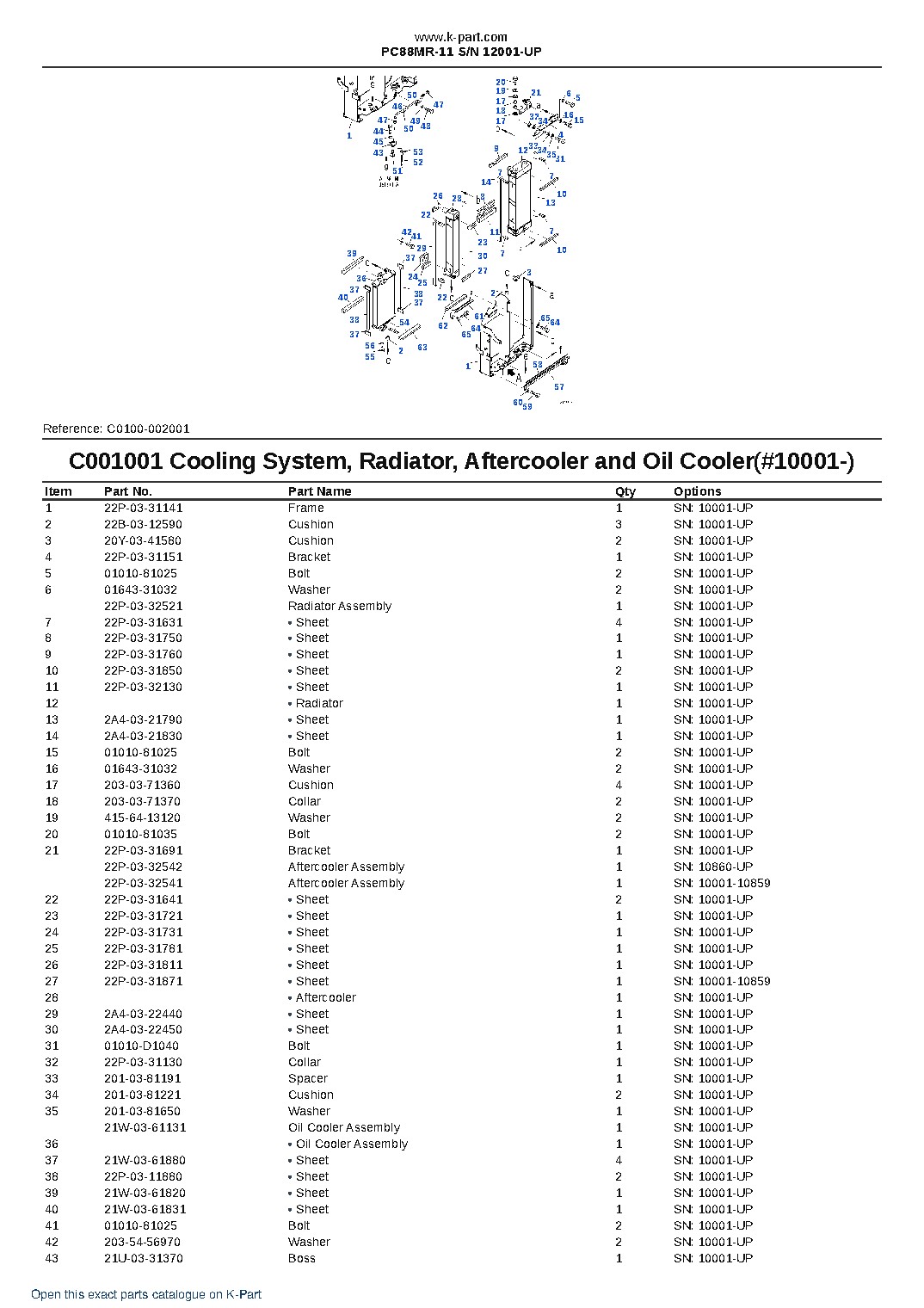 PC88MR-11 S/N 12001-UP – sample page 6 PC88MR-11 S/N 12001-UP – sample page 6