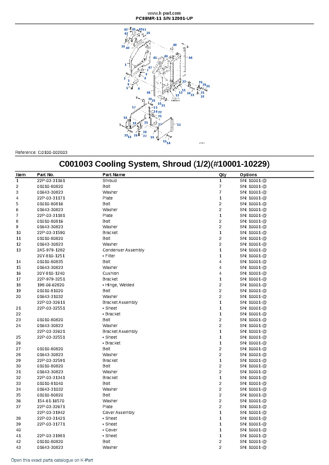PC88MR-11 S/N 12001-UP – sample page 9 PC88MR-11 S/N 12001-UP – sample page 9