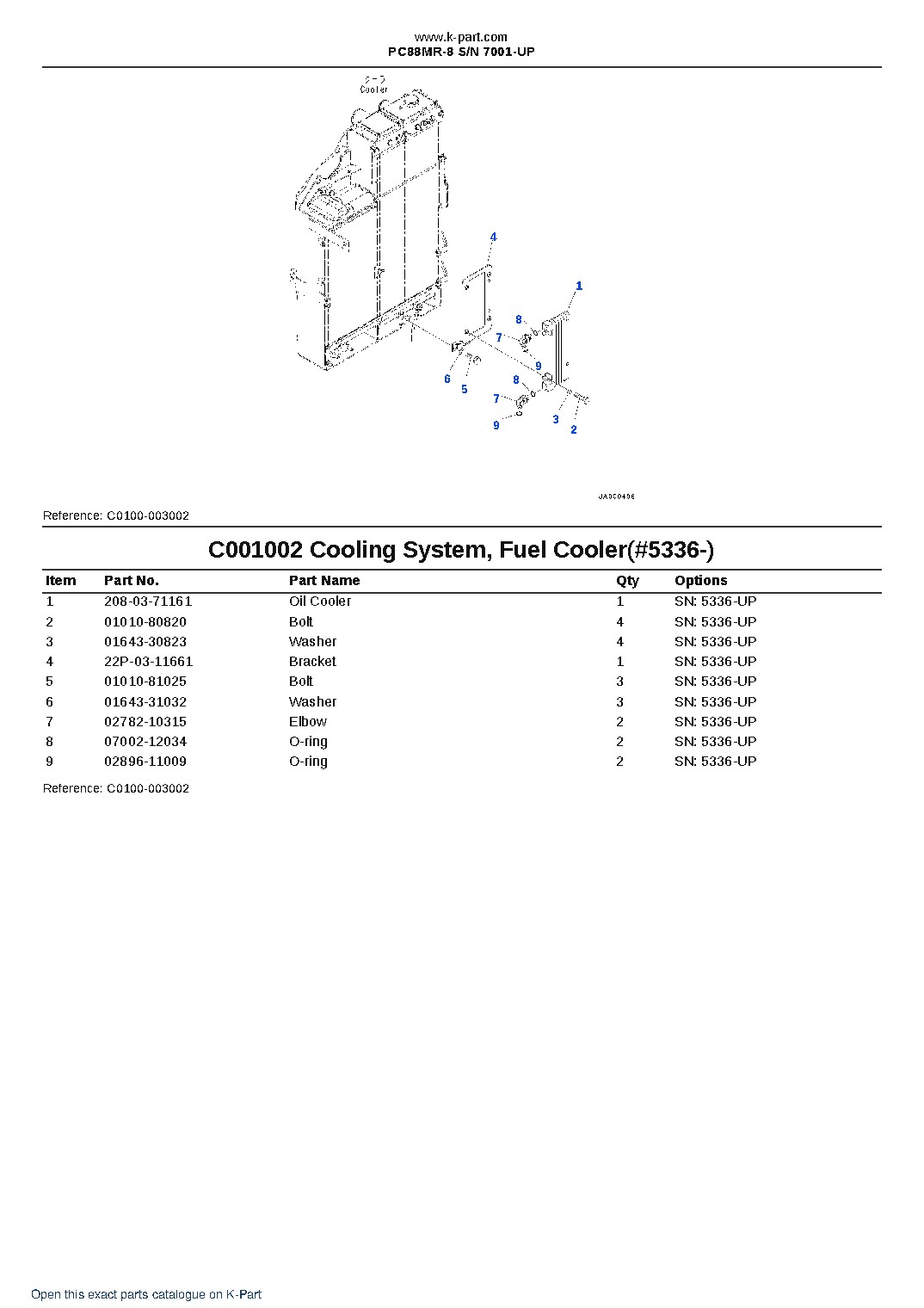 PC88MR-8 S/N 7001-UP – sample page 9