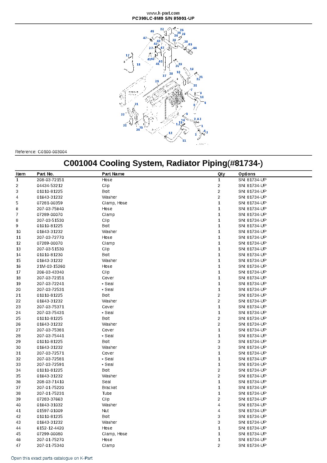 PC390LC-8M0 S/N 85001-UP – sample page 9 PC390LC-8M0 S/N 85001-UP – sample page 9