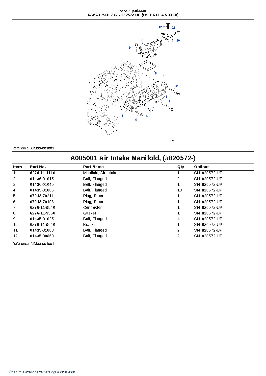 SAA4D95LE-7 S/N 820572-UP (For PC138US-11E0) – sample page 6 SAA4D95LE-7 S/N 820572-UP (For PC138US-11E0) – sample page 6