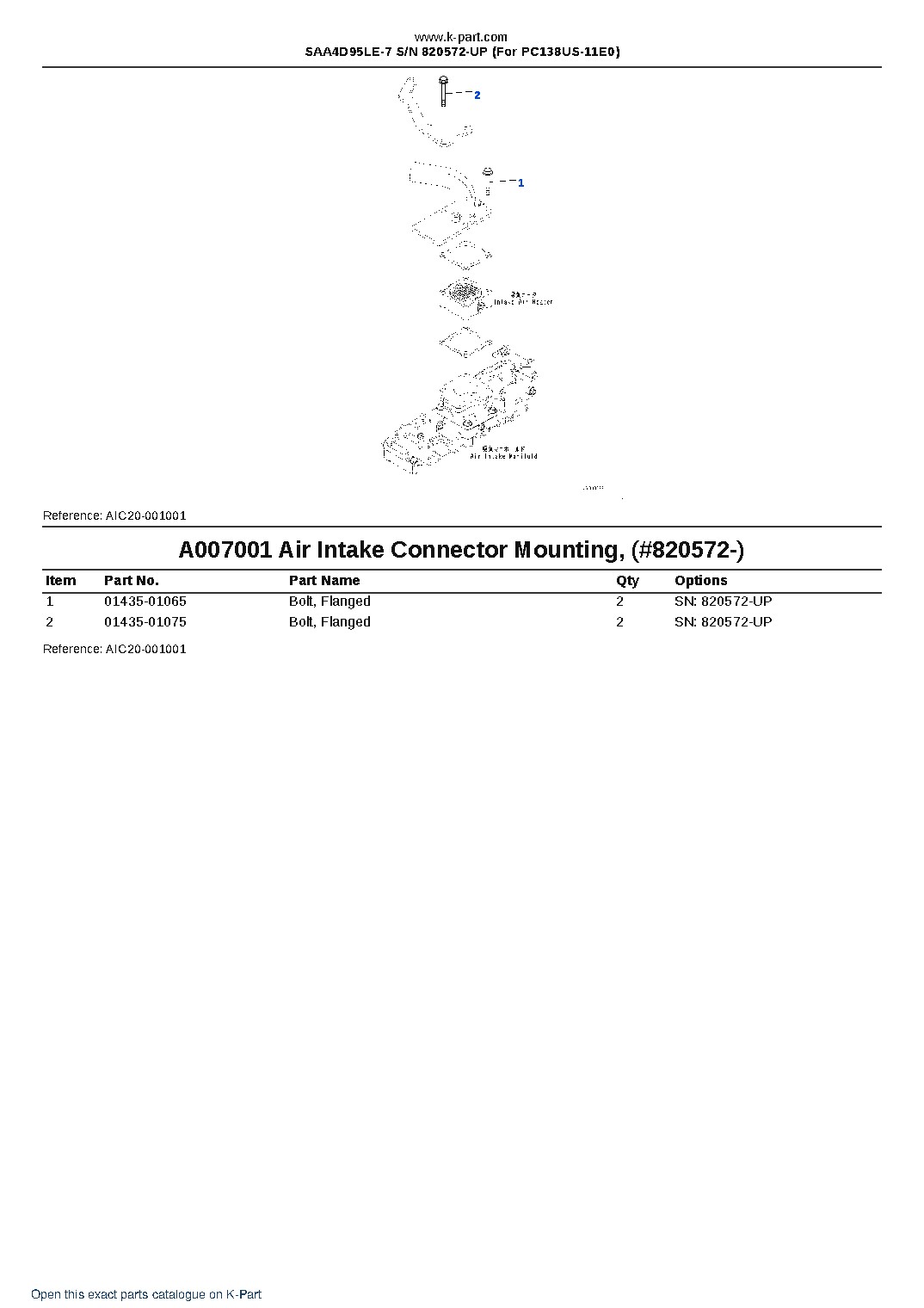 SAA4D95LE-7 S/N 820572-UP (For PC138US-11E0) – sample page 8 SAA4D95LE-7 S/N 820572-UP (For PC138US-11E0) – sample page 8