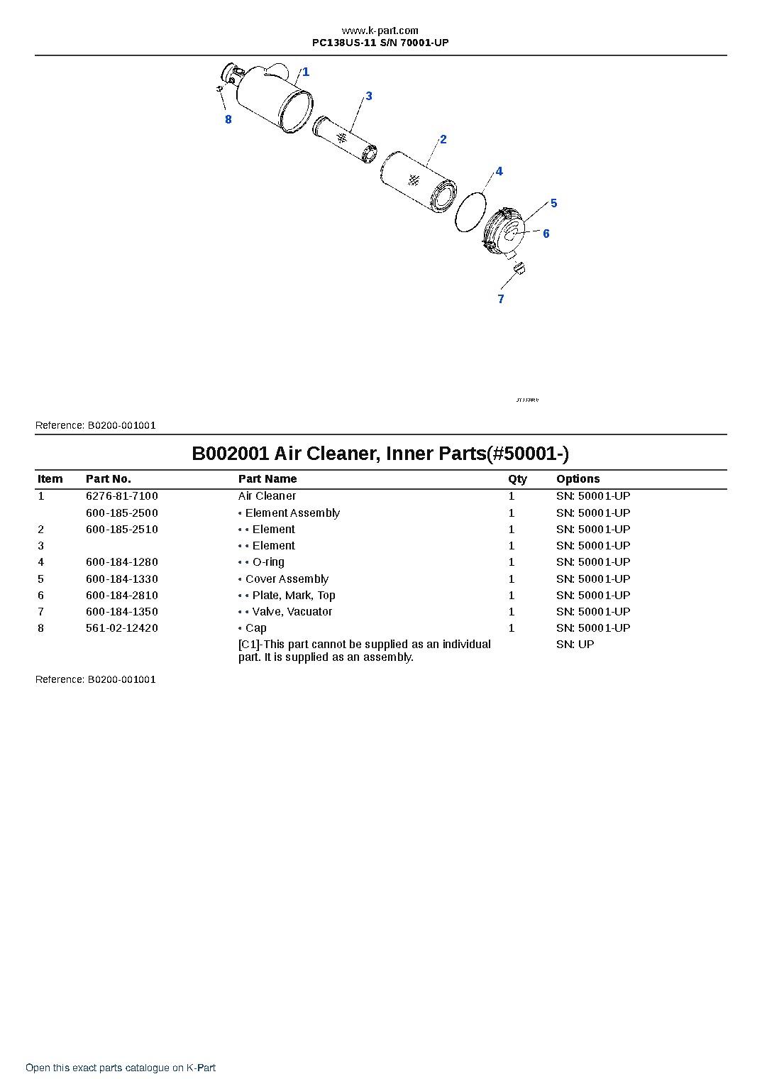PC138US-11 S/N 70001-UP – sample page 8 PC138US-11 S/N 70001-UP – sample page 8