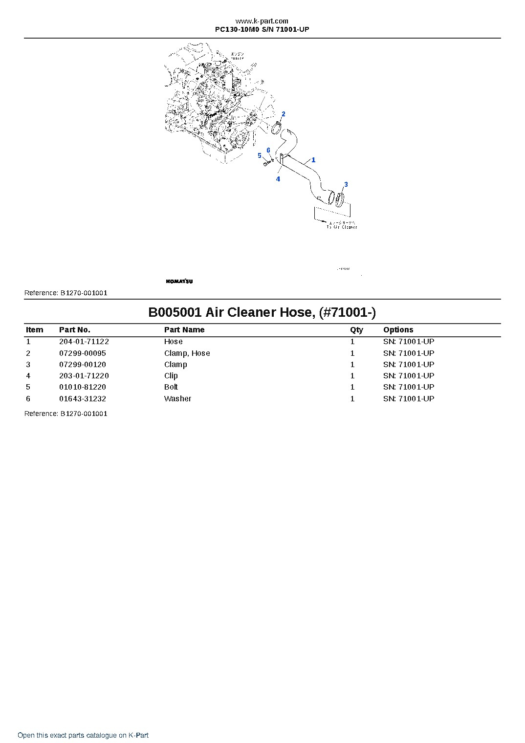 PC130-10M0 S/N 71001-UP – sample page 10 PC130-10M0 S/N 71001-UP – sample page 10