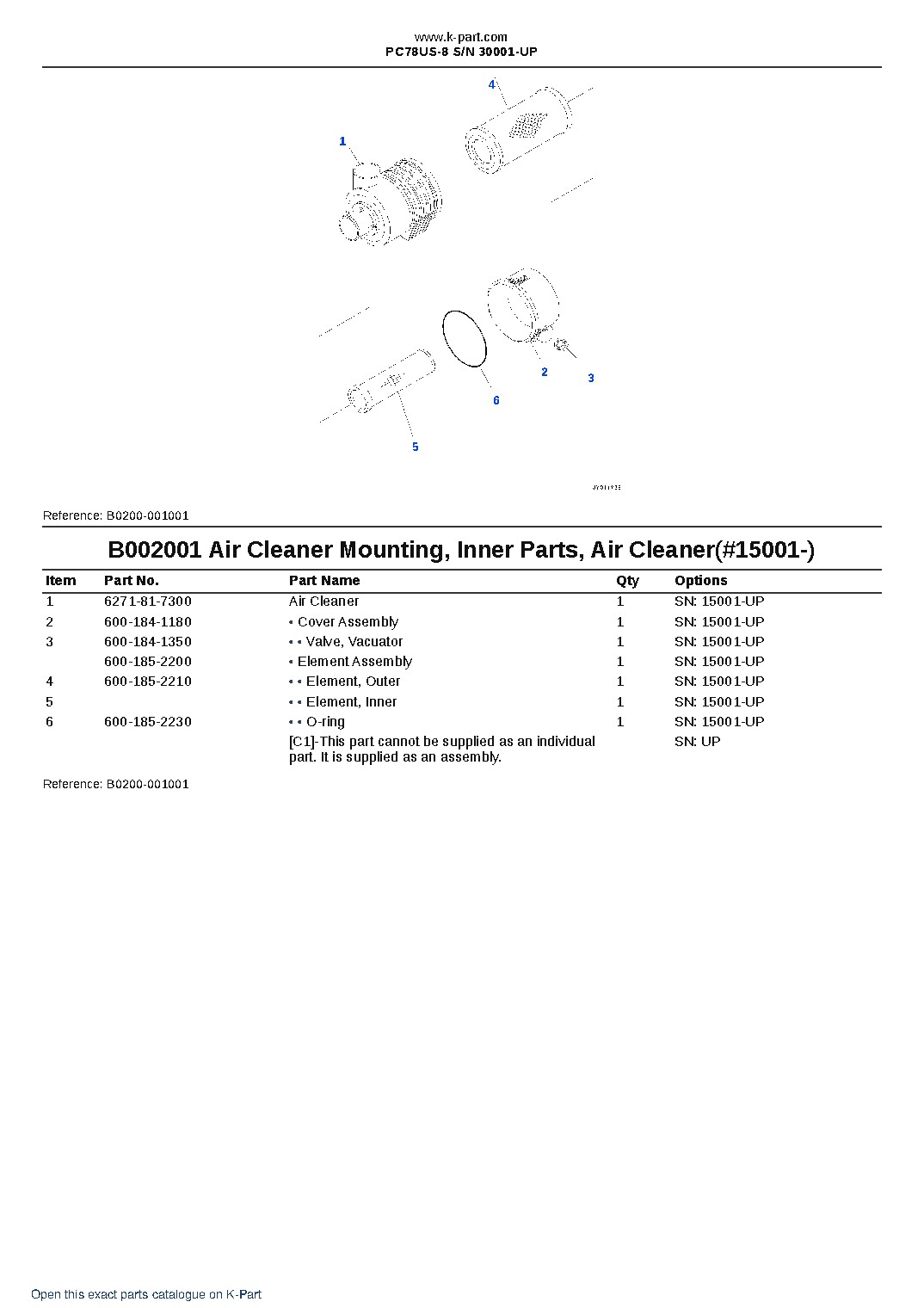 PC78US-8 S/N 30001-UP – sample page 3 PC78US-8 S/N 30001-UP – sample page 3