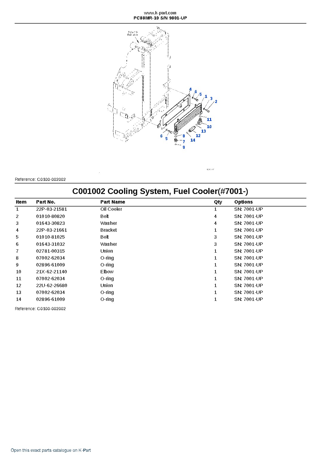 PC88MR-10 S/N 9801-UP – sample page 10 PC88MR-10 S/N 9801-UP – sample page 10