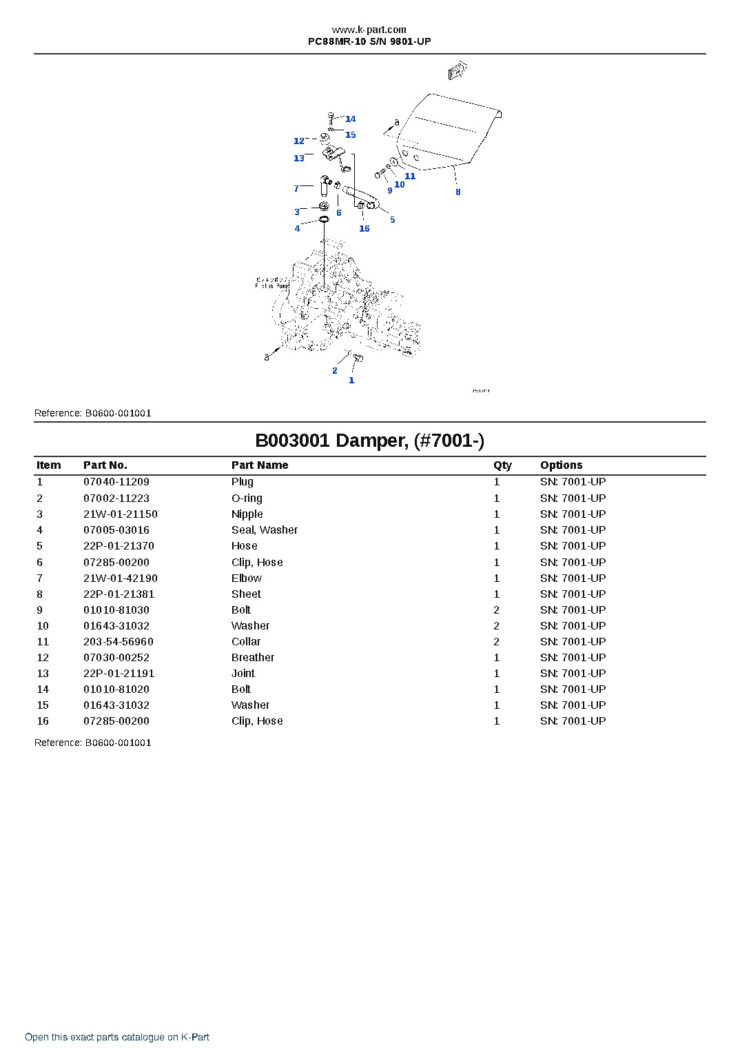 PC88MR-10 S/N 9801-UP – sample page 7 PC88MR-10 S/N 9801-UP – sample page 7