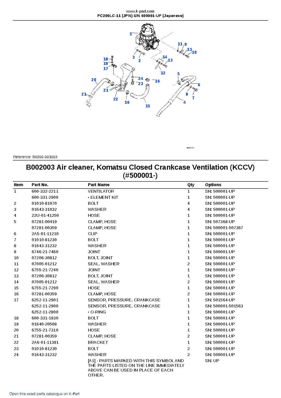 PC200LC-11 (JPN)  S/N 600001-UP (Japanese) – sample page 4
