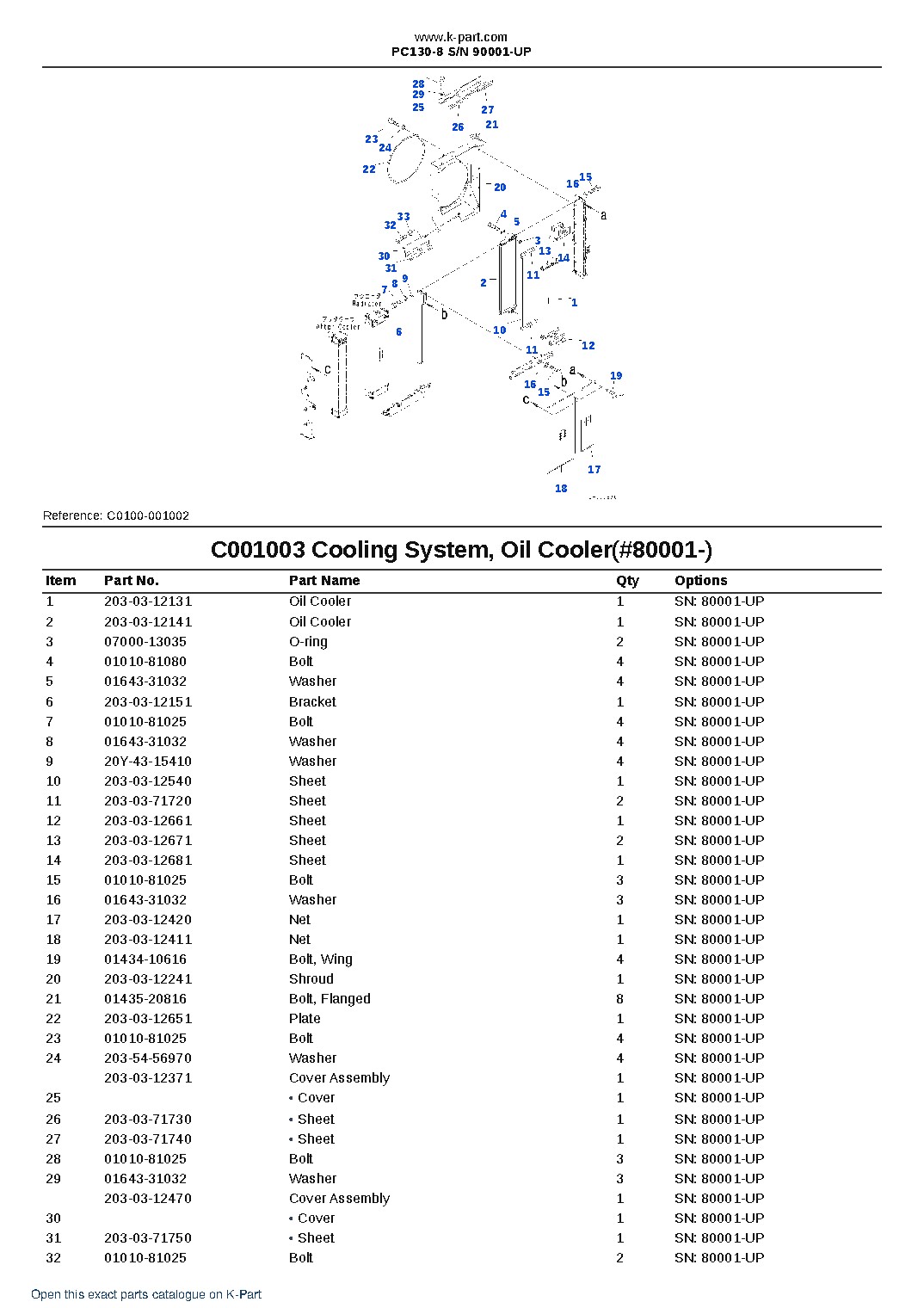 PC130-8 S/N 90001-UP – sample page 7