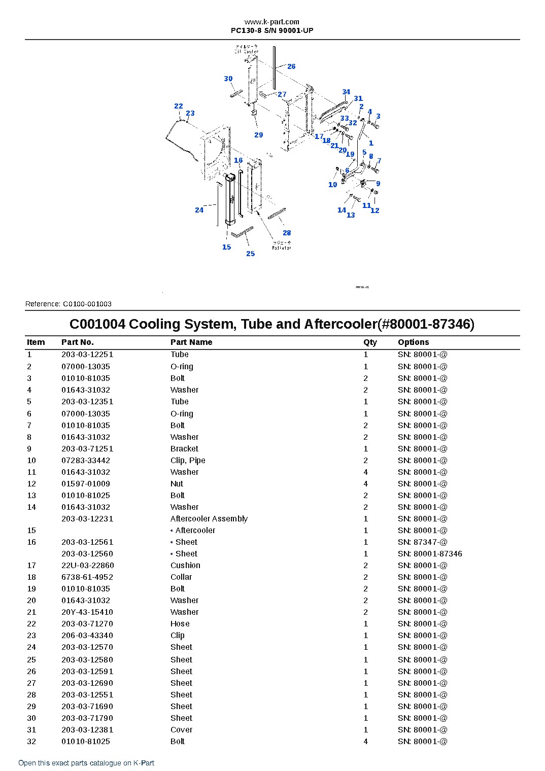 PC130-8 S/N 90001-UP – sample page 9