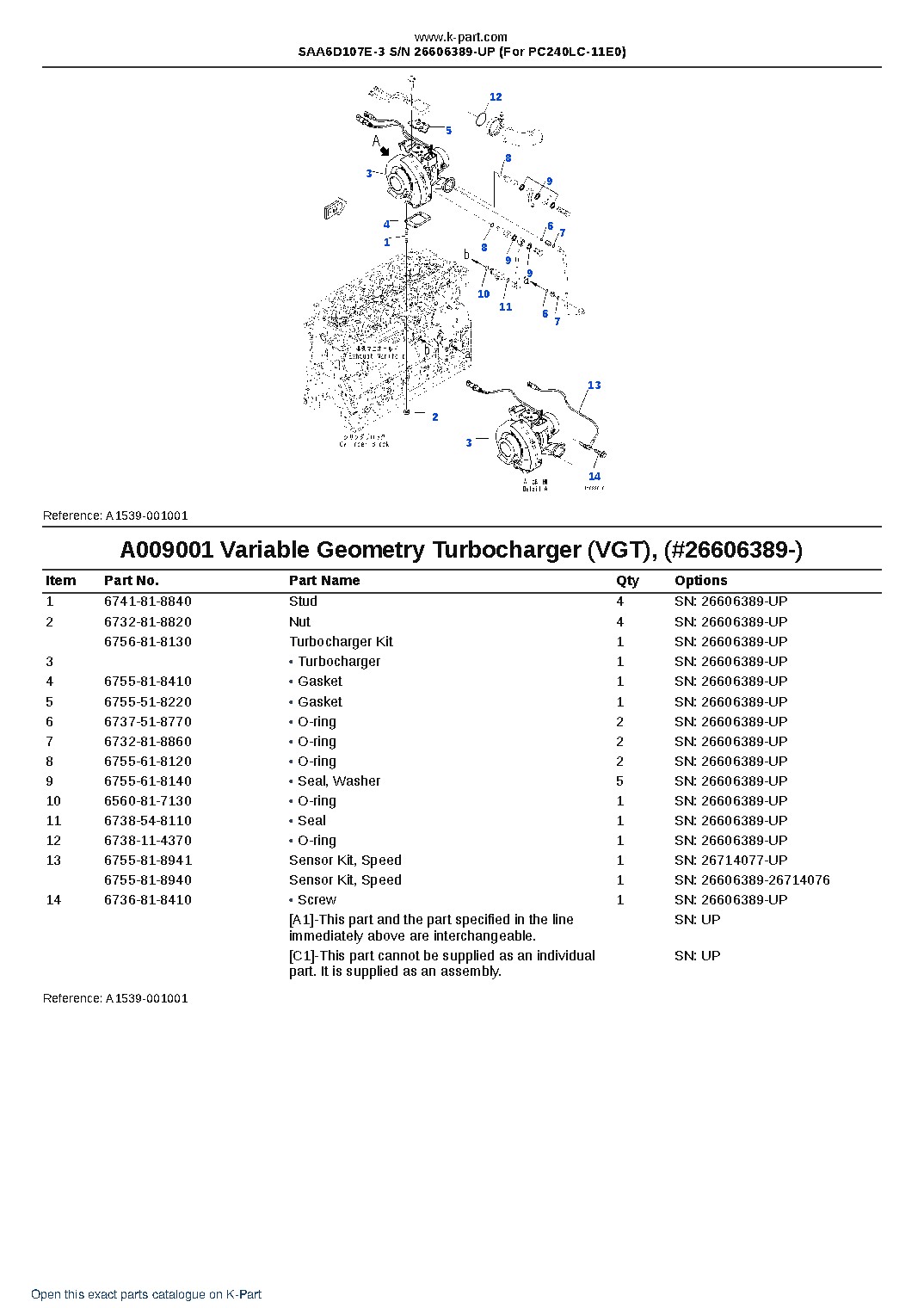 SAA6D107E-3 S/N 26606389-UP (For PC240LC-11E0) – sample page 10 SAA6D107E-3 S/N 26606389-UP (For PC240LC-11E0) – sample page 10