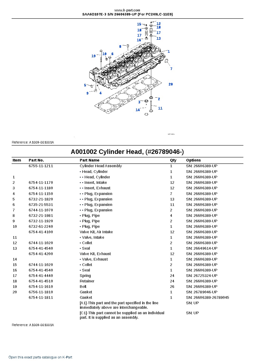 SAA6D107E-3 S/N 26606389-UP (For PC240LC-11E0) – sample page 2 SAA6D107E-3 S/N 26606389-UP (For PC240LC-11E0) – sample page 2