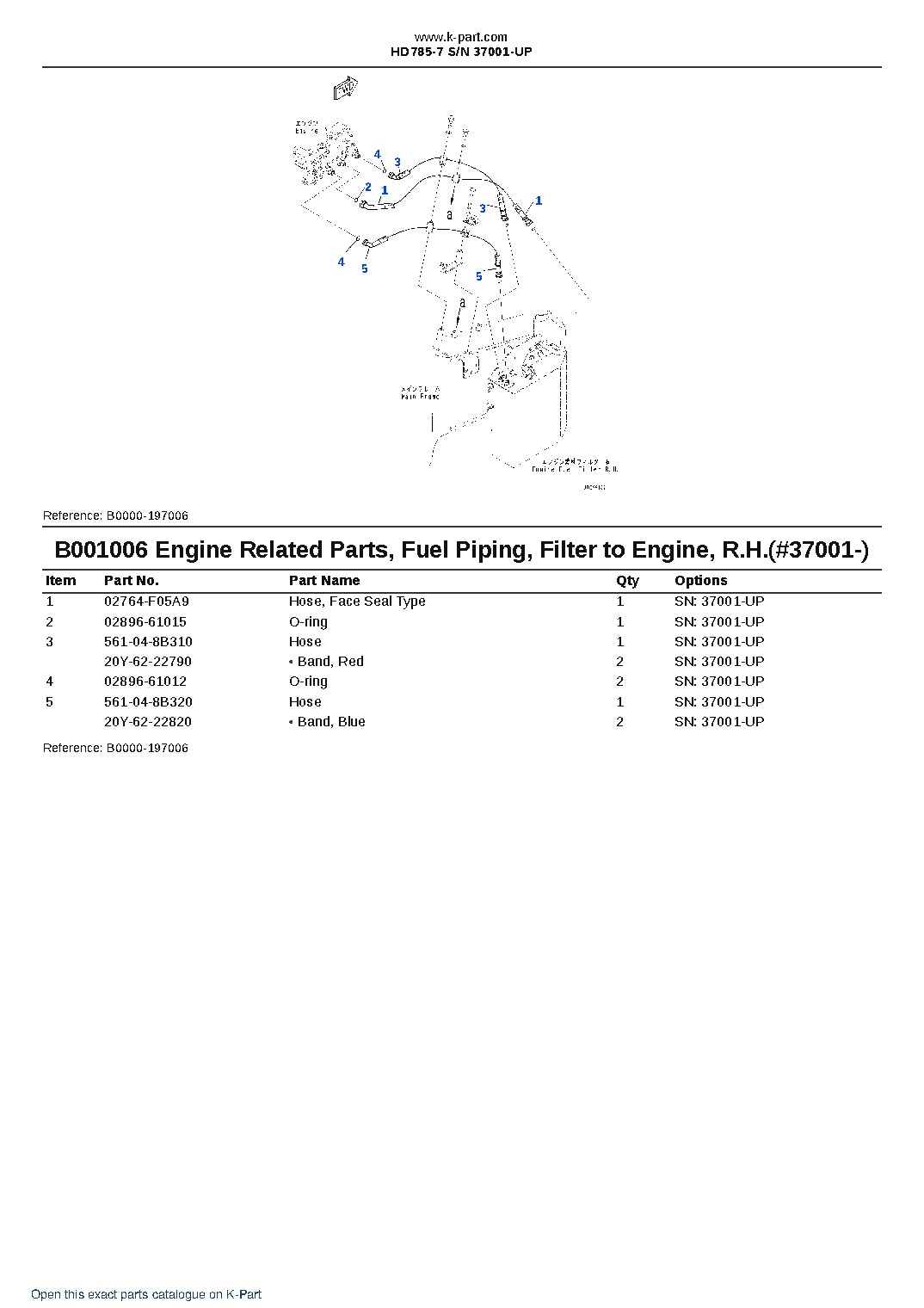 HD785-7 S/N 37001-UP – sample page 7 HD785-7 S/N 37001-UP – sample page 7