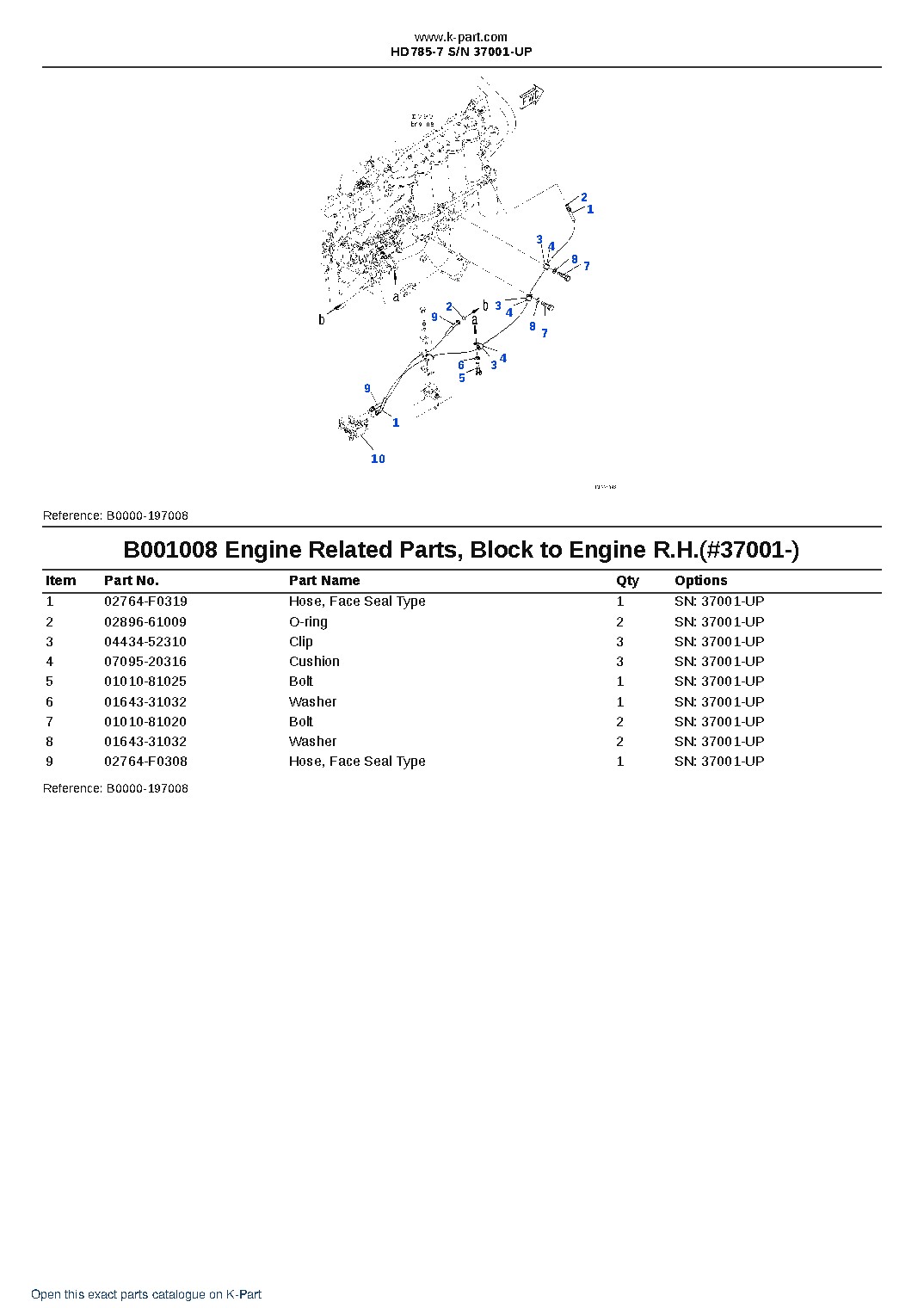 HD785-7 S/N 37001-UP – sample page 9 HD785-7 S/N 37001-UP – sample page 9