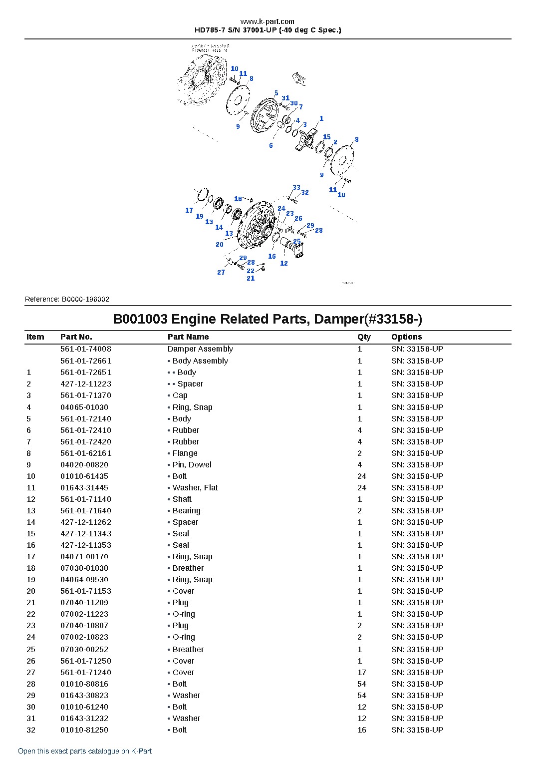 HD785-7 S/N 37001-UP (-40 deg C Spec.) – sample page 3 HD785-7 S/N 37001-UP (-40 deg C Spec.) – sample page 3