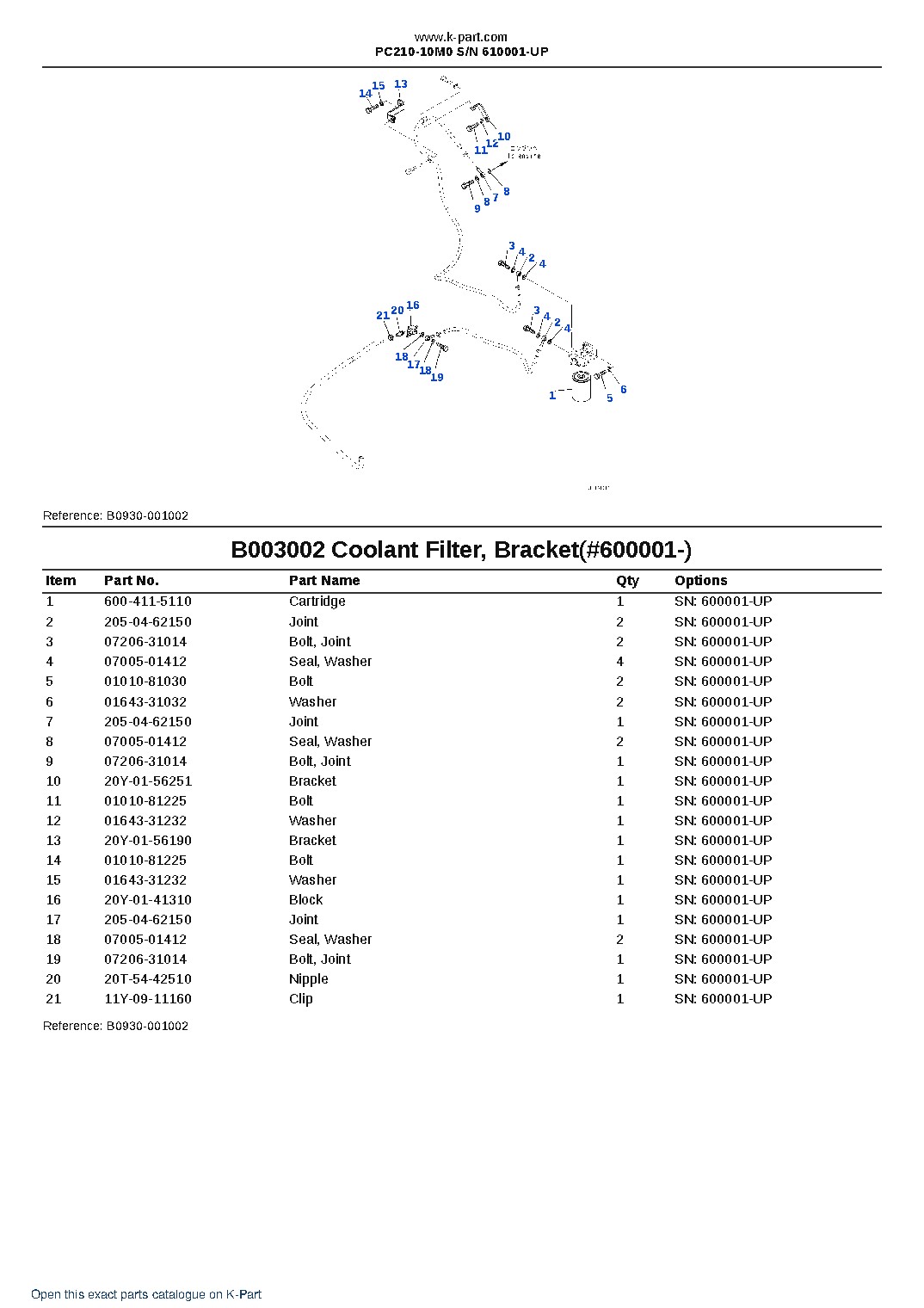 PC210-10M0 S/N 610001-UP – sample page 5