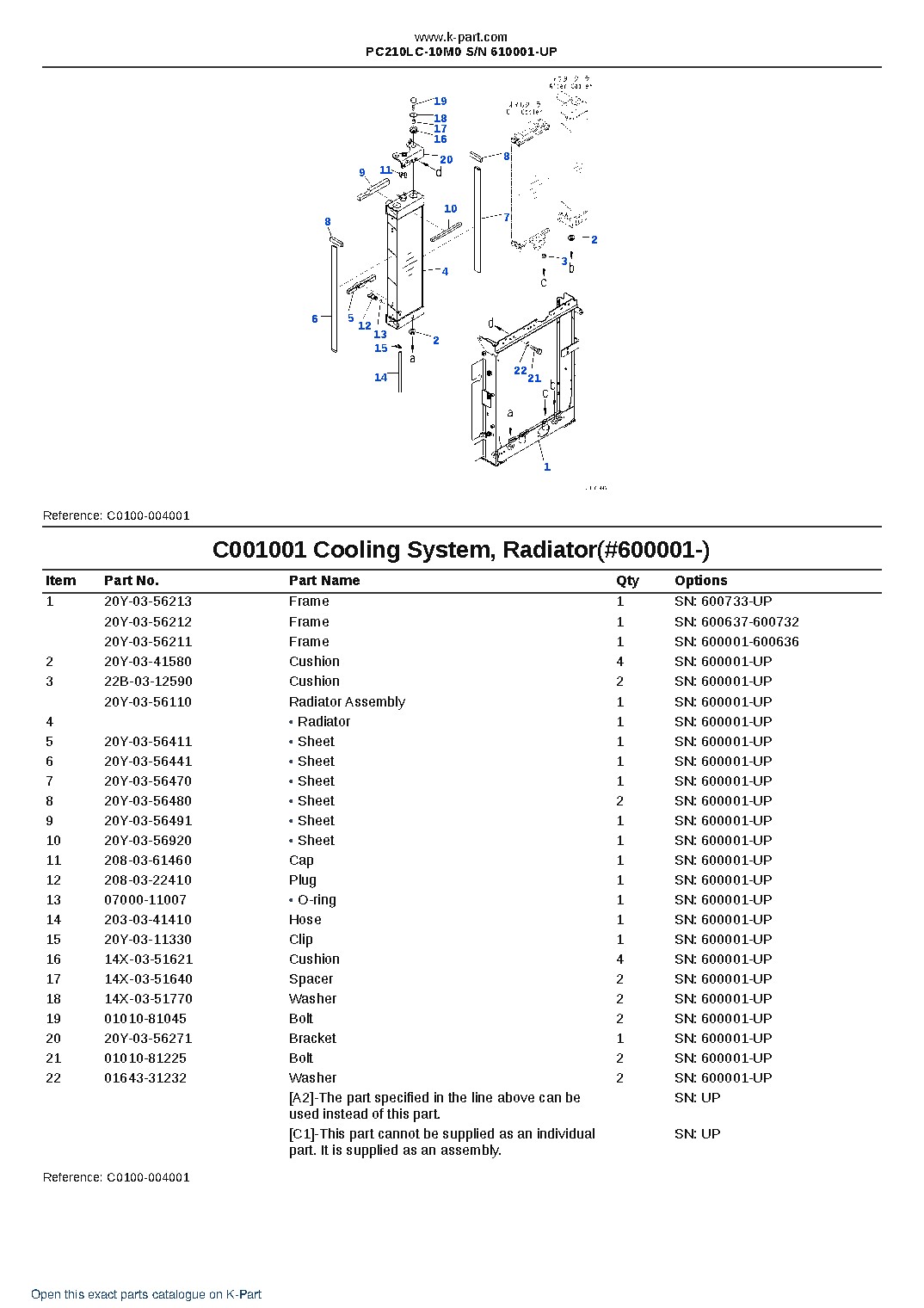 PC210LC-10M0 S/N 610001-UP – sample page 8 PC210LC-10M0 S/N 610001-UP – sample page 8