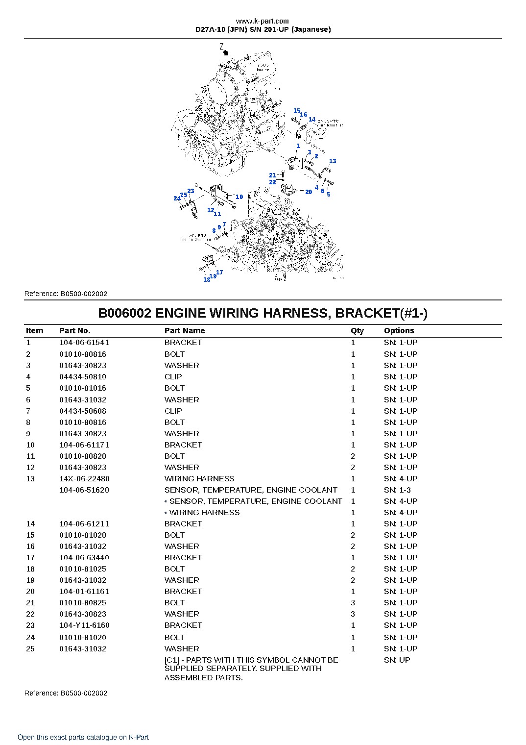 D27A-10 (JPN) S/N 201-UP (Japanese) – sample page 9 D27A-10 (JPN) S/N 201-UP (Japanese) – sample page 9