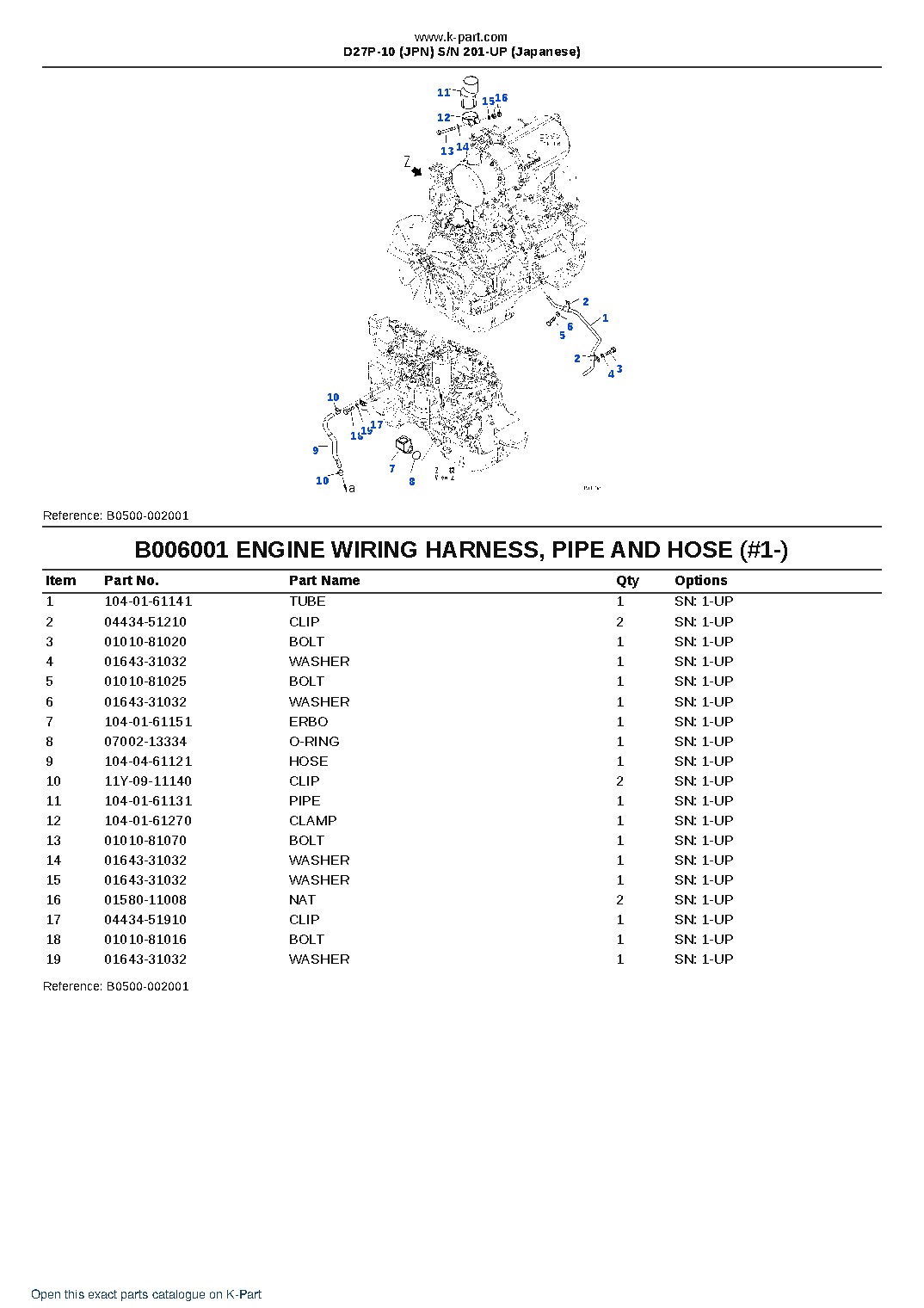 D27P-10 (JPN) S/N 201-UP (Japanese) – sample page 8 D27P-10 (JPN) S/N 201-UP (Japanese) – sample page 8
