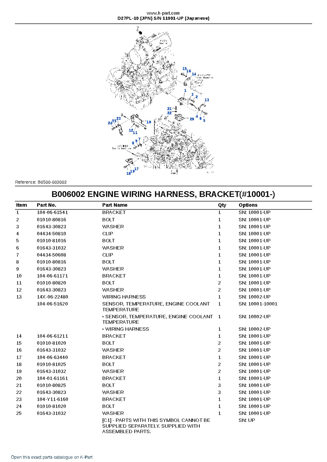 D27PL-10 (JPN) S/N 11001-UP (Japanese) – sample page 9 D27PL-10 (JPN) S/N 11001-UP (Japanese) – sample page 9