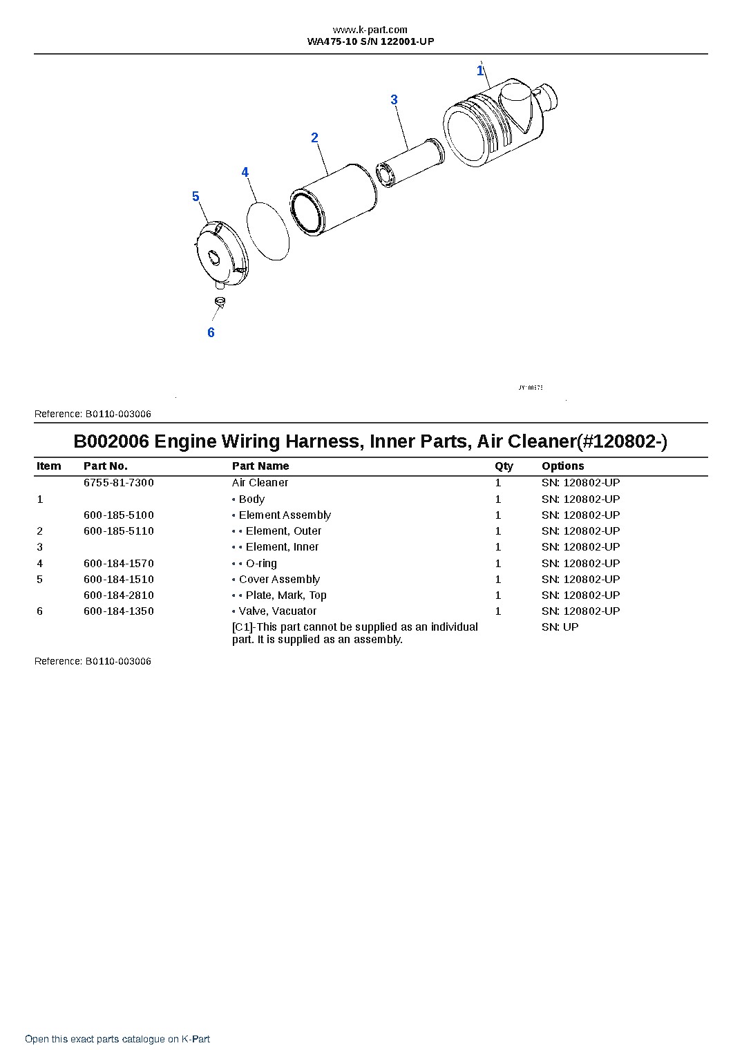 WA475-10 S/N 122001-UP – sample page 10 WA475-10 S/N 122001-UP – sample page 10
