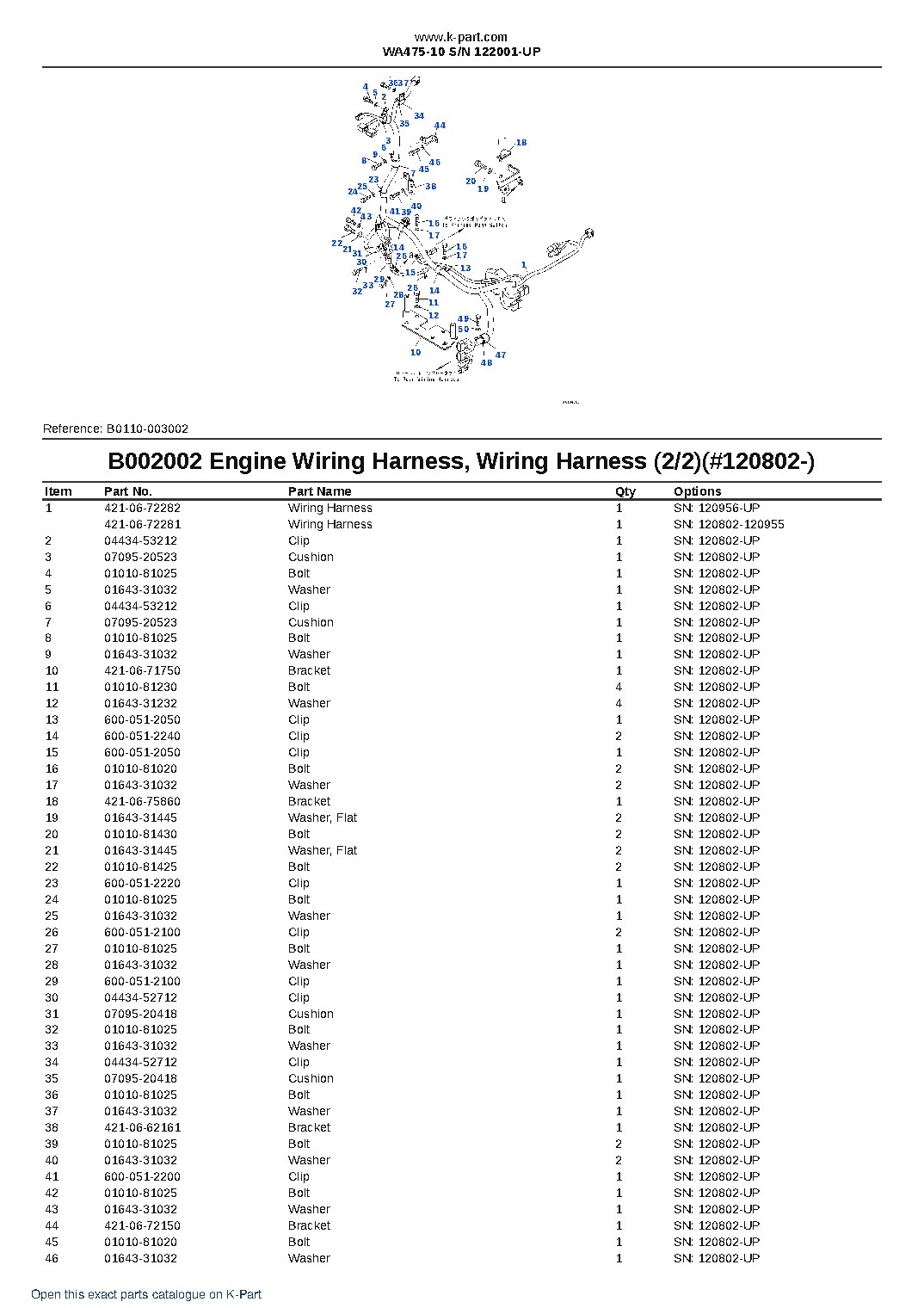 WA475-10 S/N 122001-UP – sample page 4 WA475-10 S/N 122001-UP – sample page 4