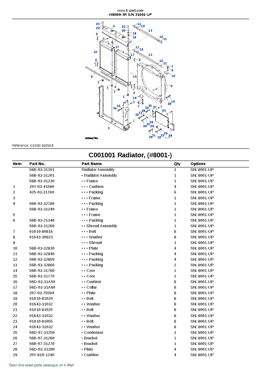 HM400-3R S/N 31001-UP – sample page 10 HM400-3R S/N 31001-UP – sample page 10