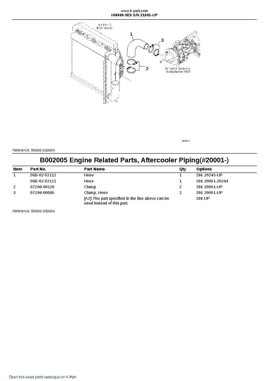 HM400-5E0 S/N 21001-UP – sample page 10