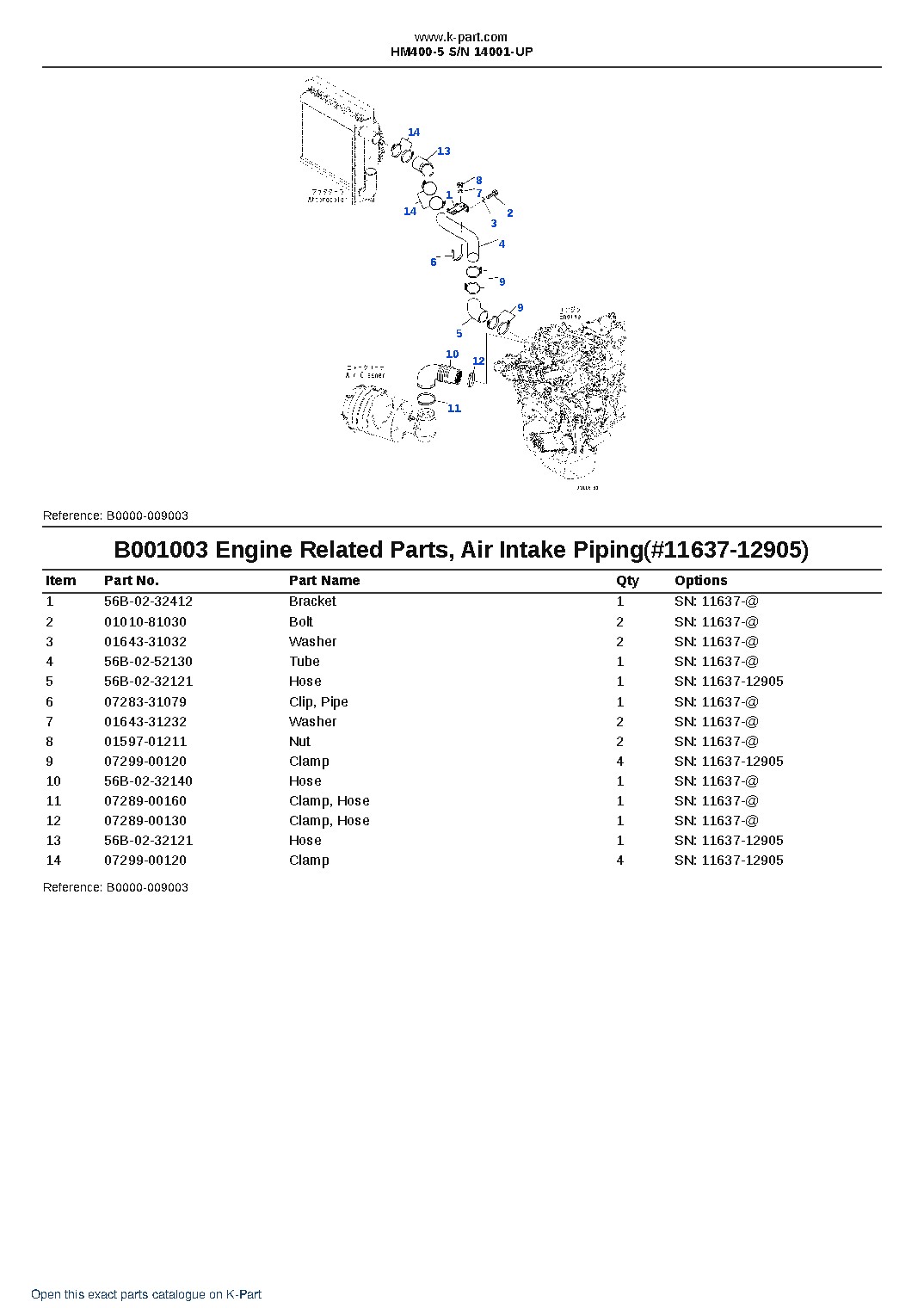 HM400-5 S/N 14001-UP – sample page 3